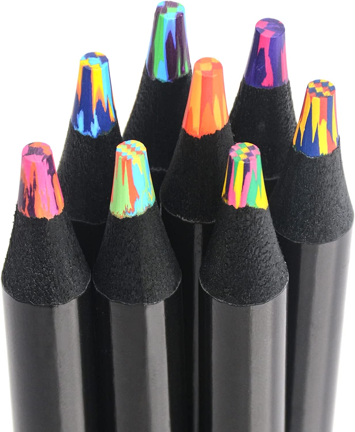 nsxsu 8 Colors Rainbow Pencils, Jumbo Colored Pencils [...]