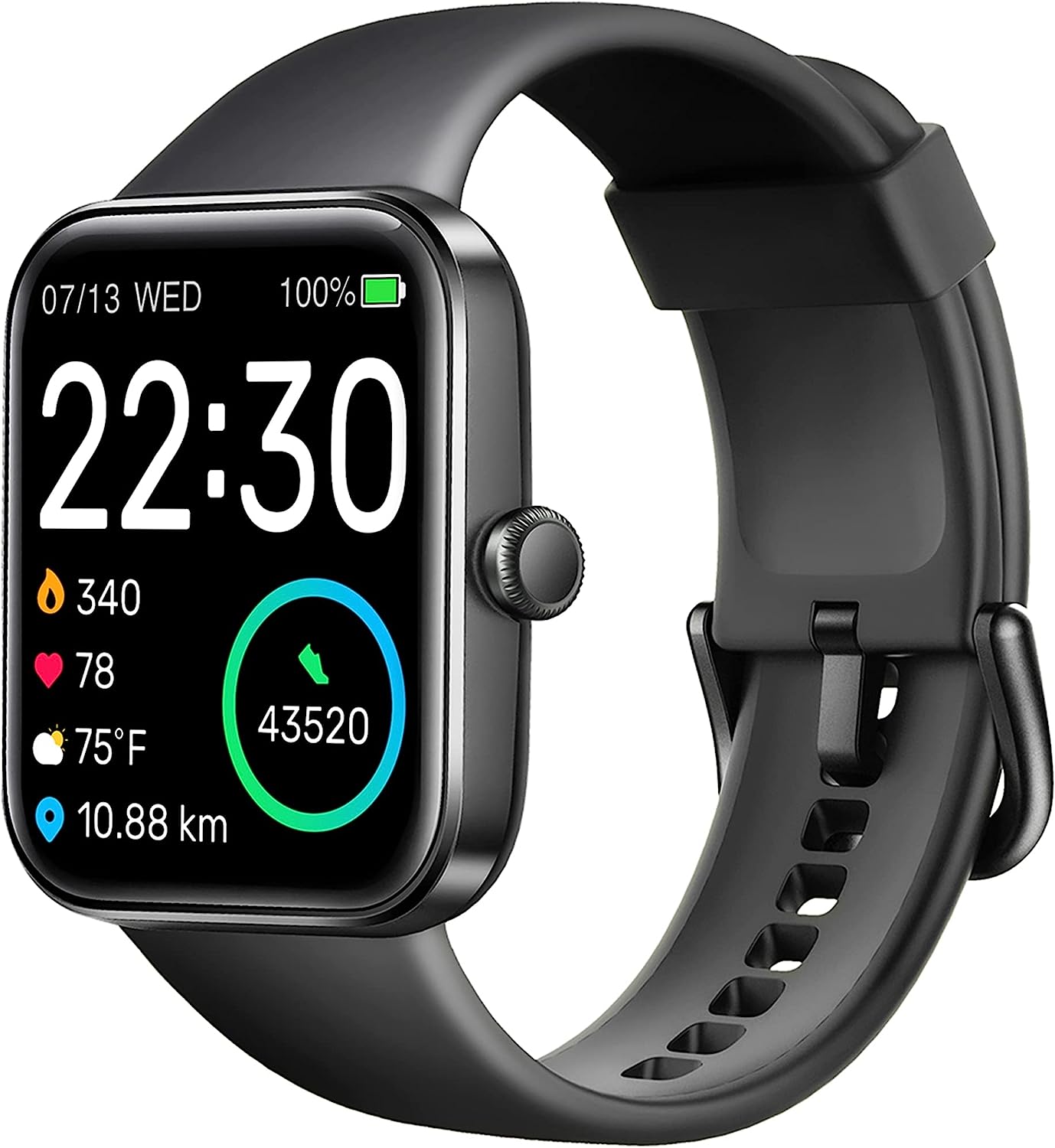 SKG Smart Watch, Fitness Tracker with 5ATM Swimming [...]
