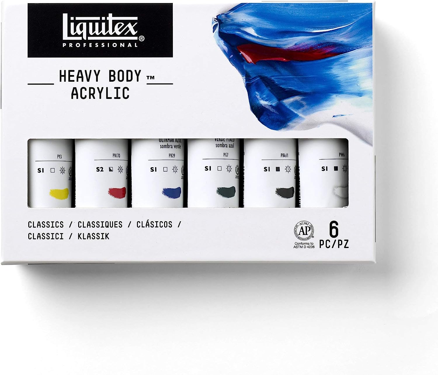 Liquitex Professional Heavy Body Acrylic Paint, [...]
