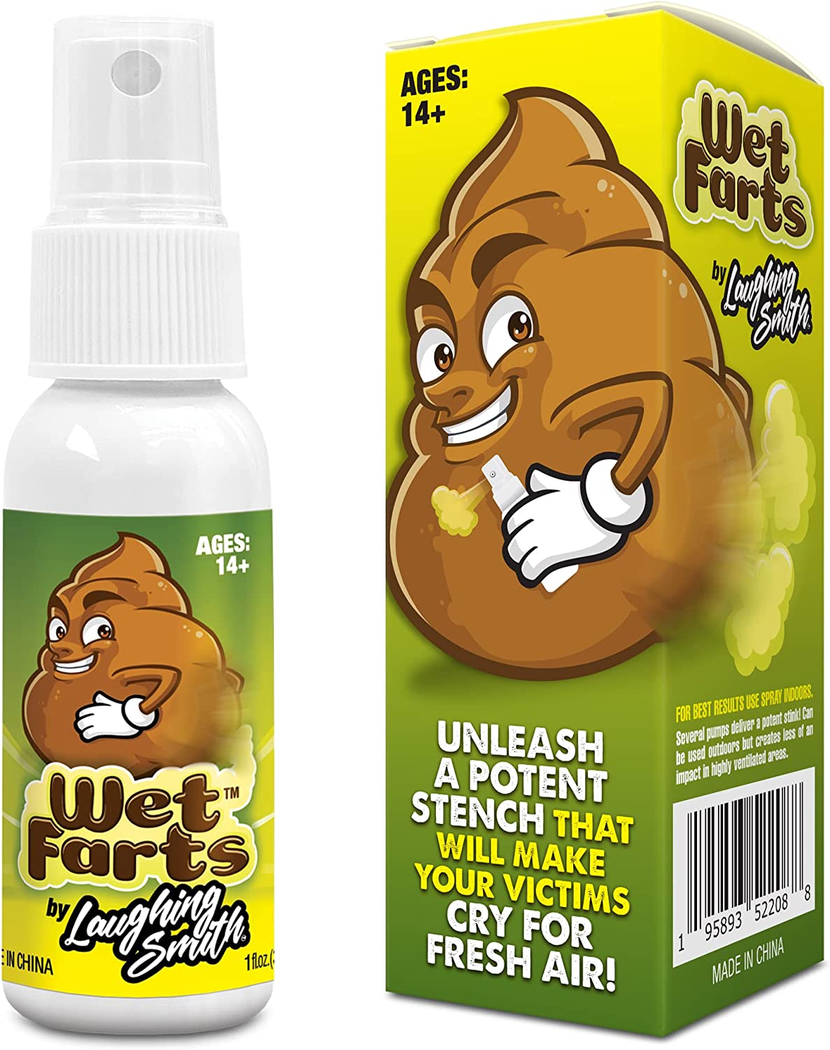 Laughing Smith - Wet Farts - Potent Stink Spray - [...]