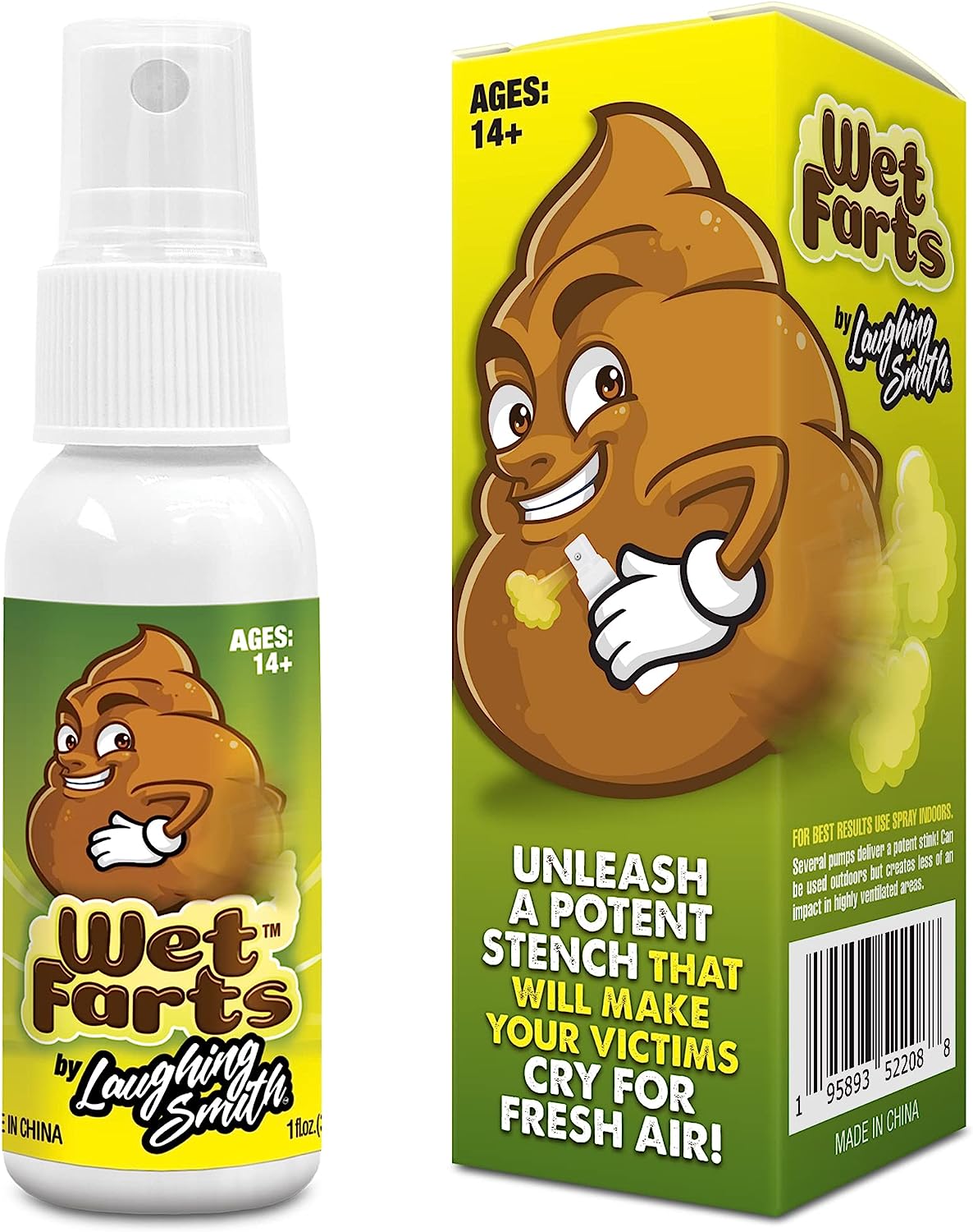 Laughing Smith - Wet Farts - Potent Stink Spray - [...]