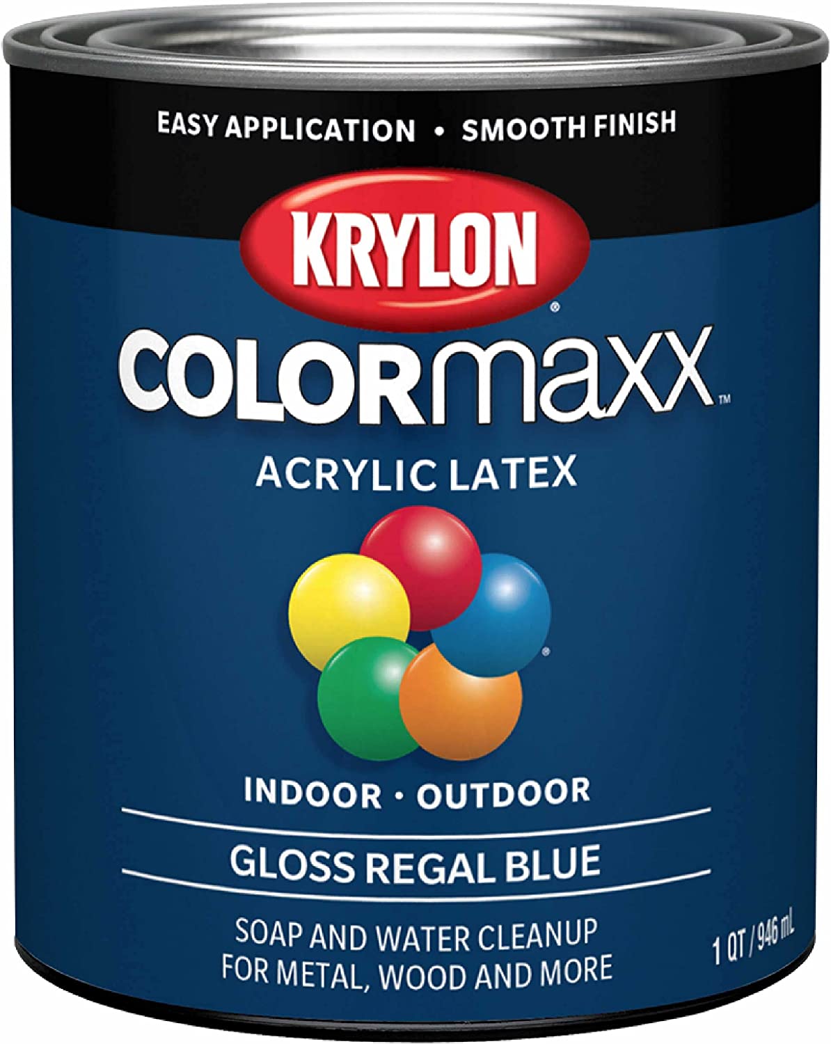 Krylon K05646007 COLORmaxx Acrylic Latex Brush On [...]