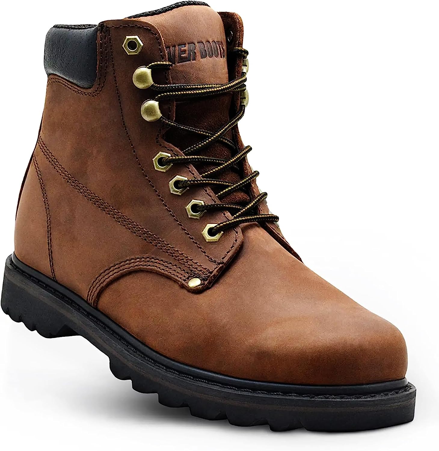 Work Boots for Men Soft Toe – 6inch Leather Boots for [...]
