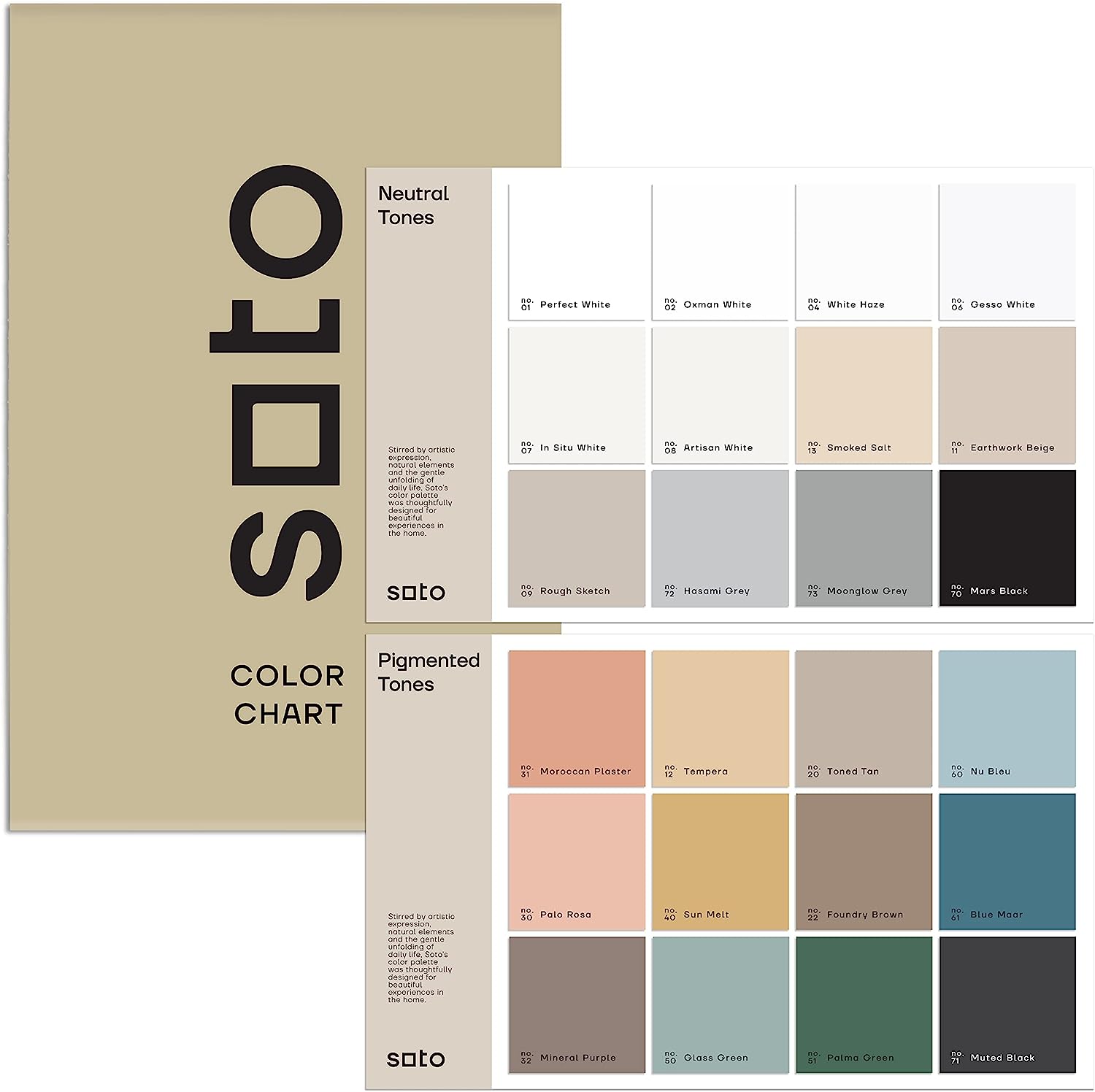 soto Paint Samples Color Chart (24 Colors) - Find Your [...]