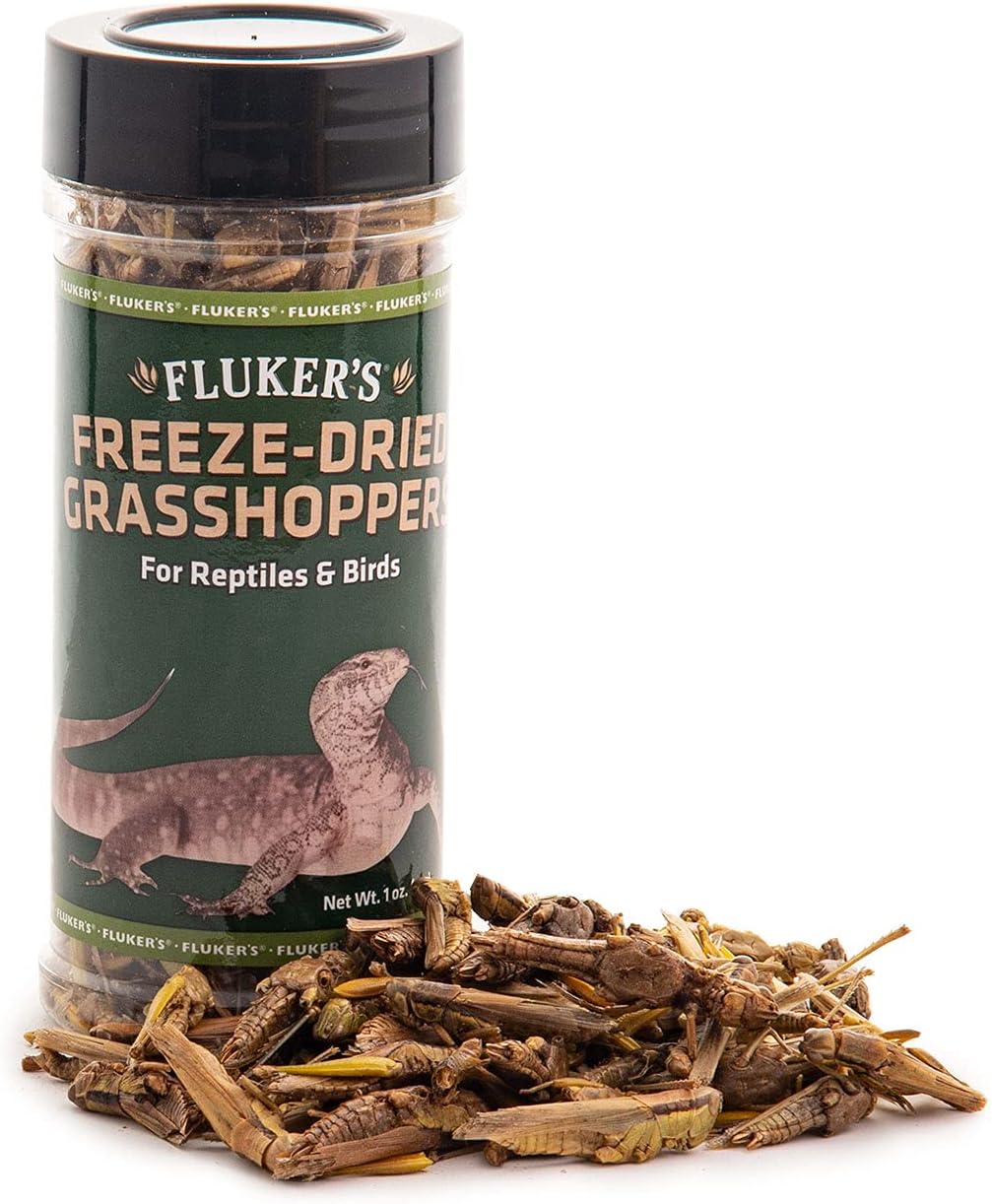 Fluker's Freeze Dried Insects - Grasshoppers, 1oz