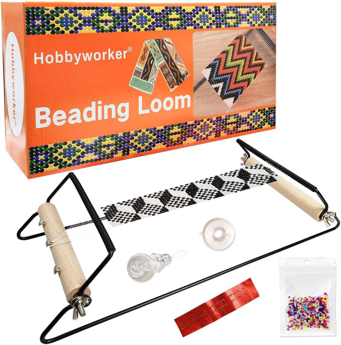 hobbyworker The Large Metal Bead Loom Kit Beading [...]