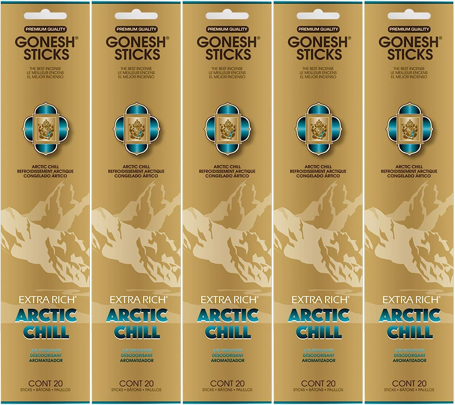 Gonesh Incense Sticks Extra Rich Collection - Arctic [...]