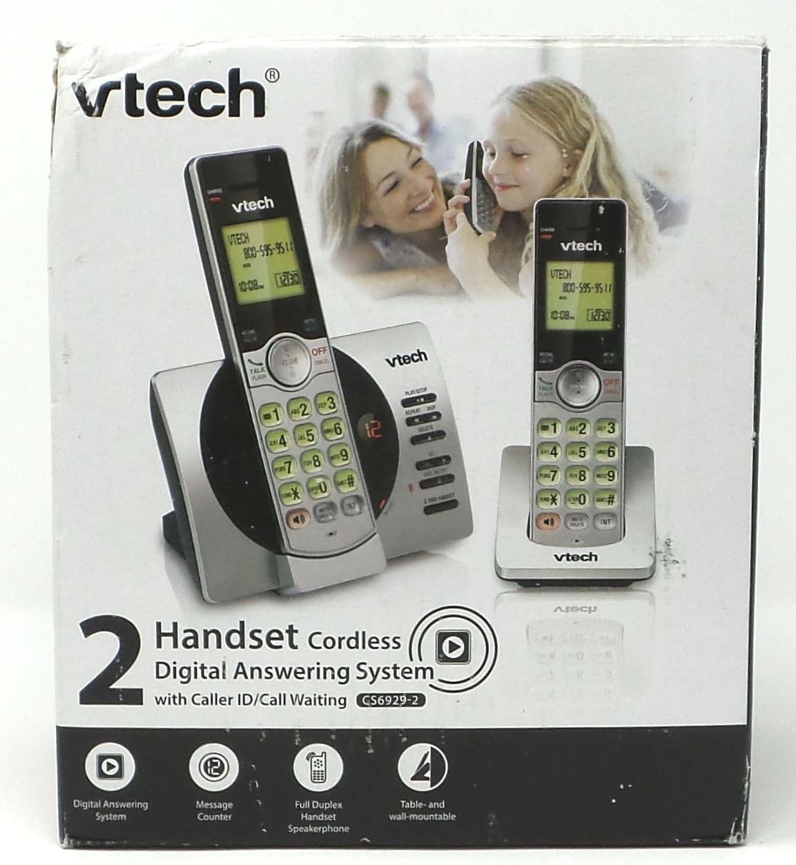 VTech CS6929-2 Cordless Phone with Answering System [...]