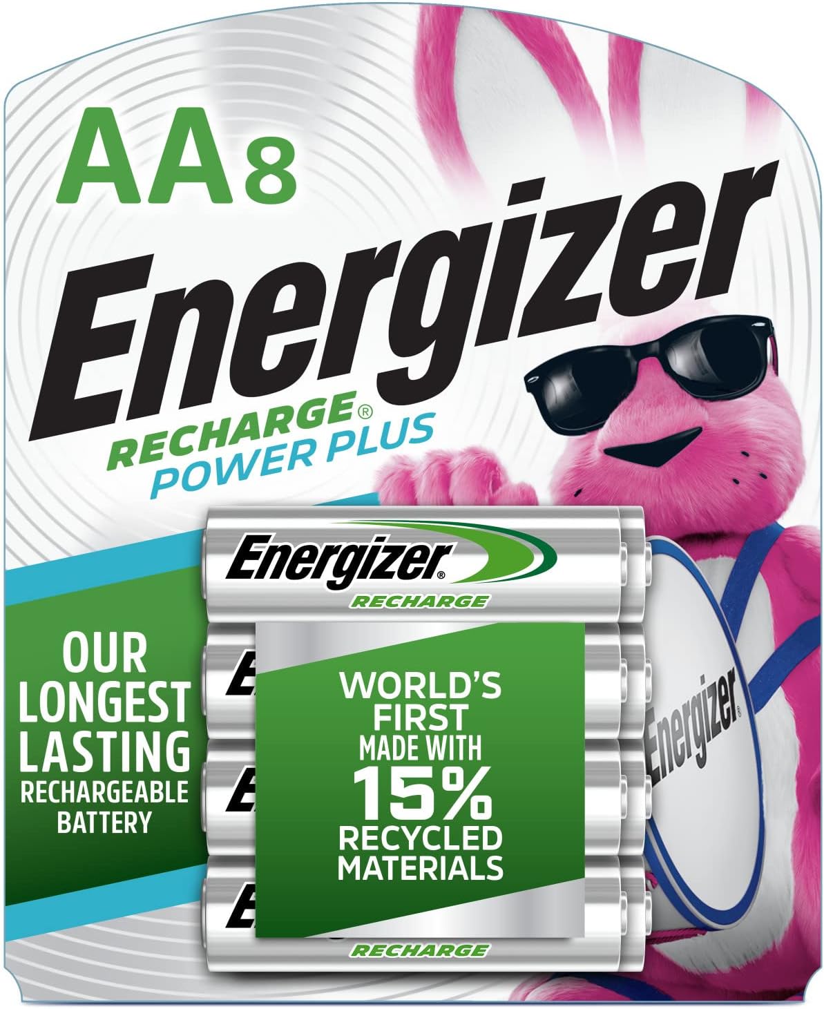 Energizer Rechargeable AA Batteries, Recharge Power [...]
