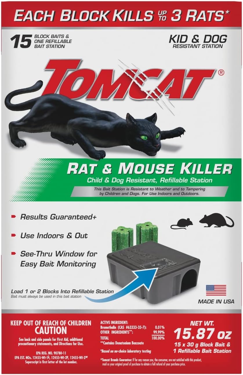 Tomcat Rat & Mouse Killer Child & Dog Resistant, [...]