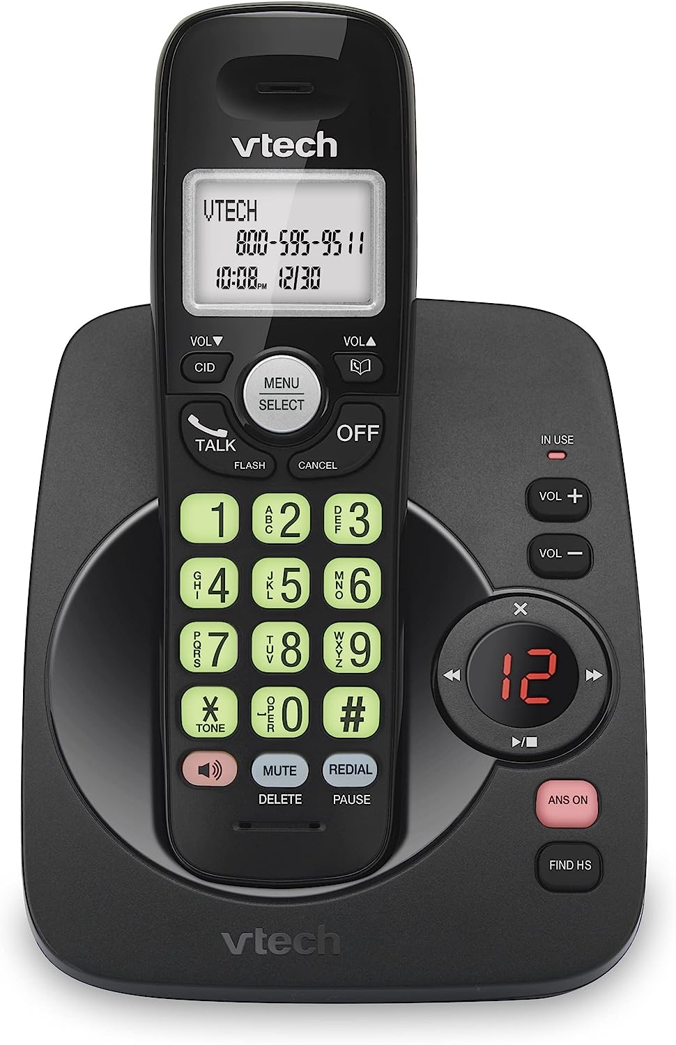 VTech VG104-11 DECT 6.0 Cordless Phone for Home with [...]
