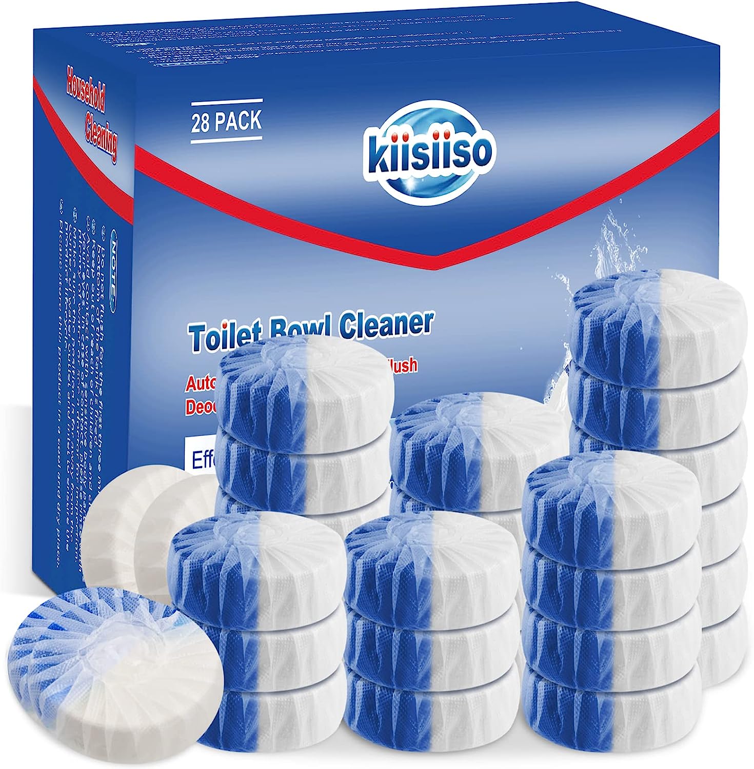 KIISSIISO Commercial Household Bathroom Cleaners, 28 [...]