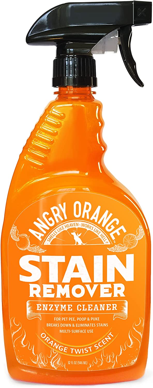 Angry Orange Stain Remover - 32oz Enzyme Pet Cleaner - [...]