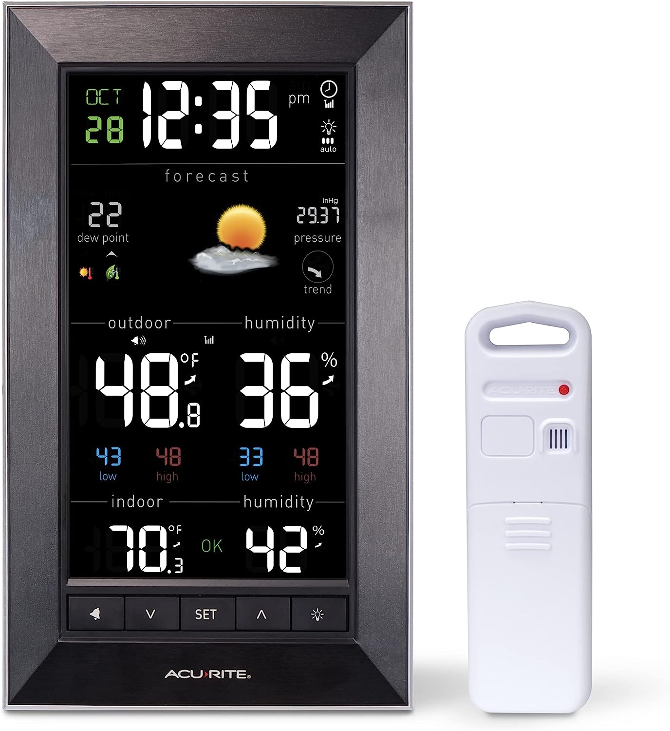 AcuRite Digital Vertical Weather Forecaster with [...]