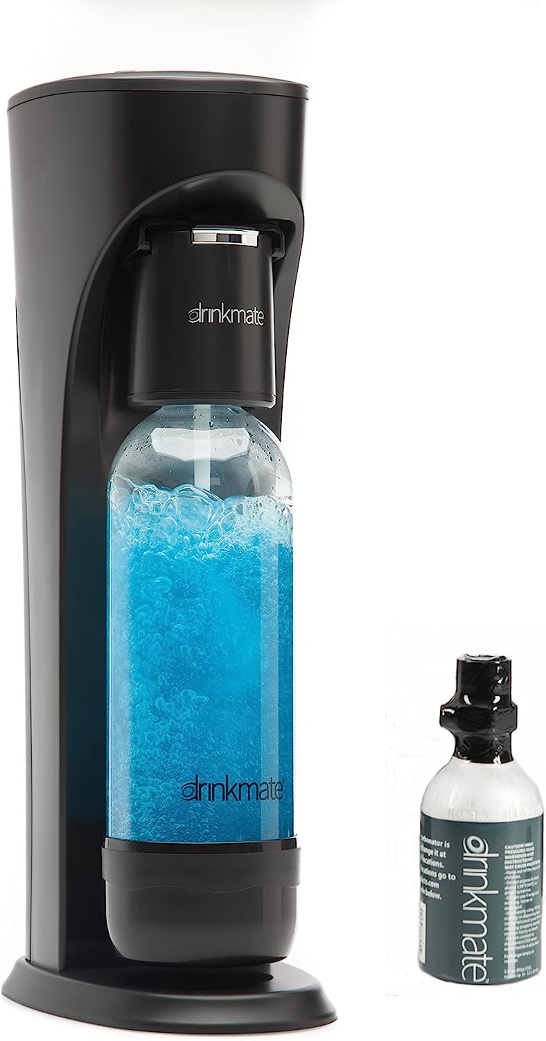 DrinkMate OmniFizz Sparkling Water and Soda Maker, [...]