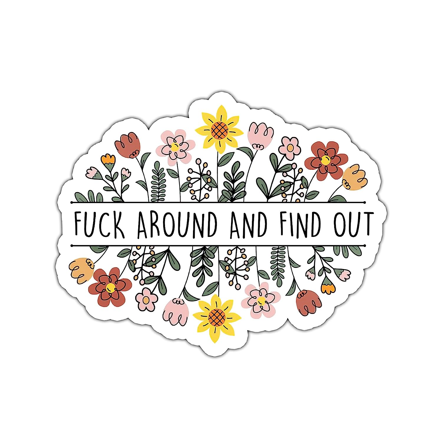 Akira Fuck Around and Find Out Sticker, Adult Sticker, [...]
