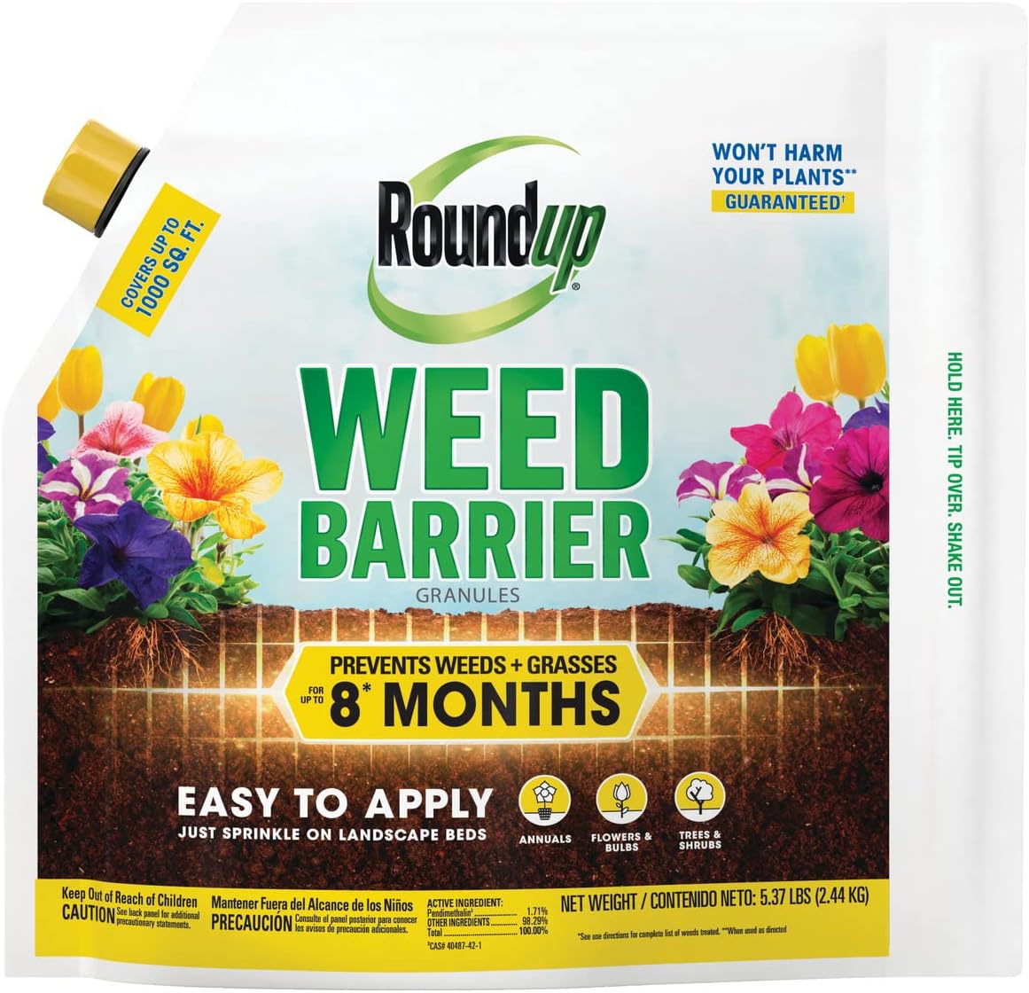 Roundup Weed Barrier Granules - Weed Preventer for [...]
