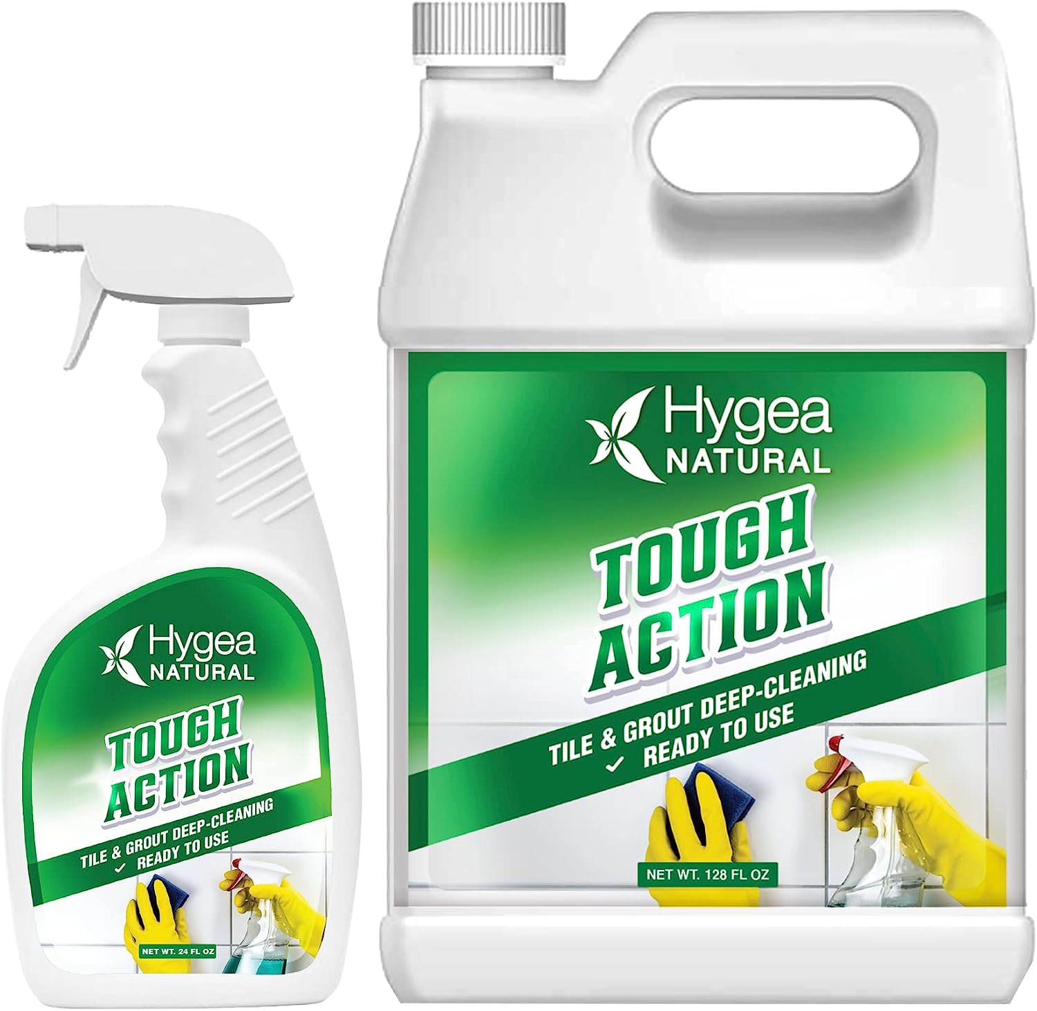 Hygea Natural Tough Action Tile & Grout Deep Cleaning- [...]