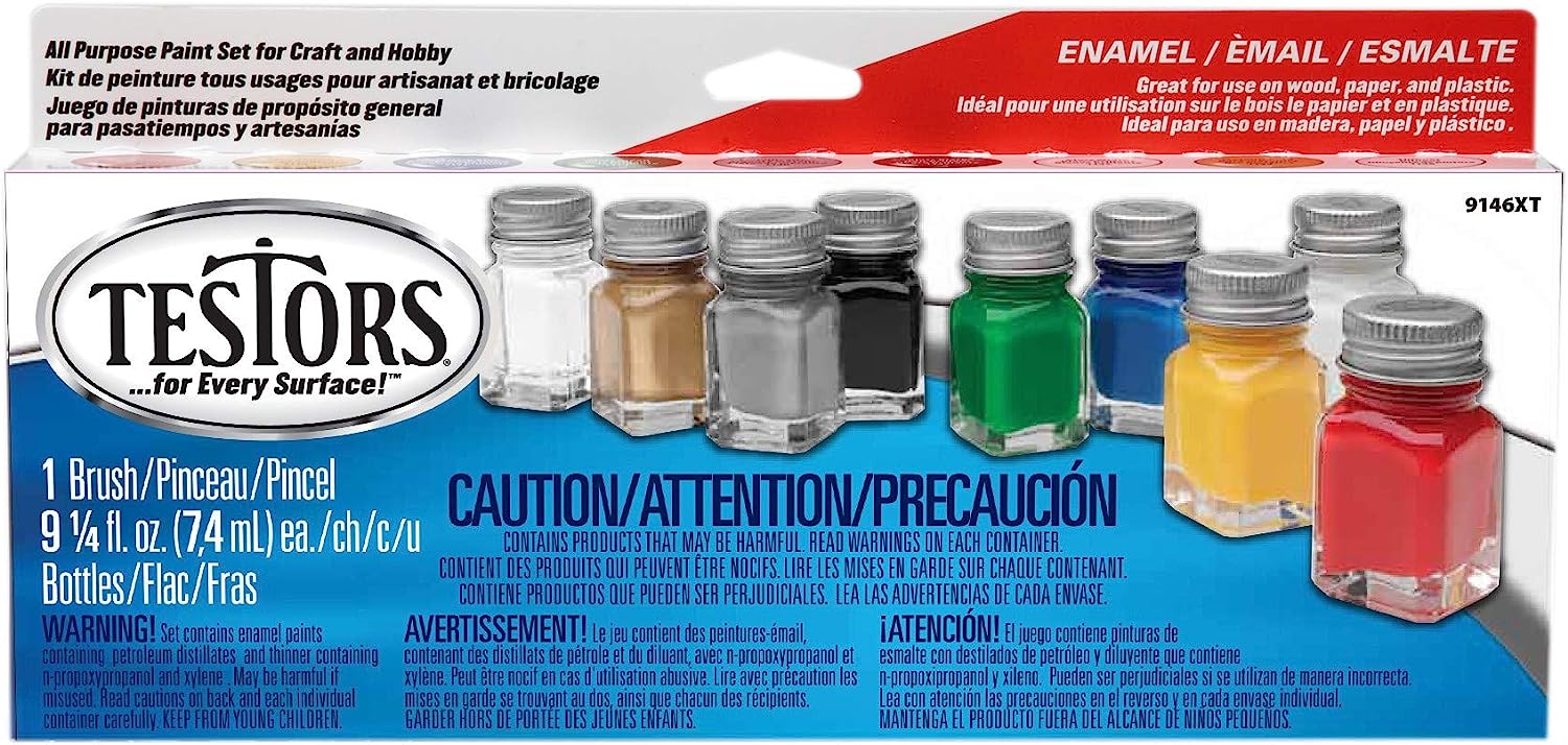 Testors 9146XT Promotional Enamel Paint Set( Packaging [...]
