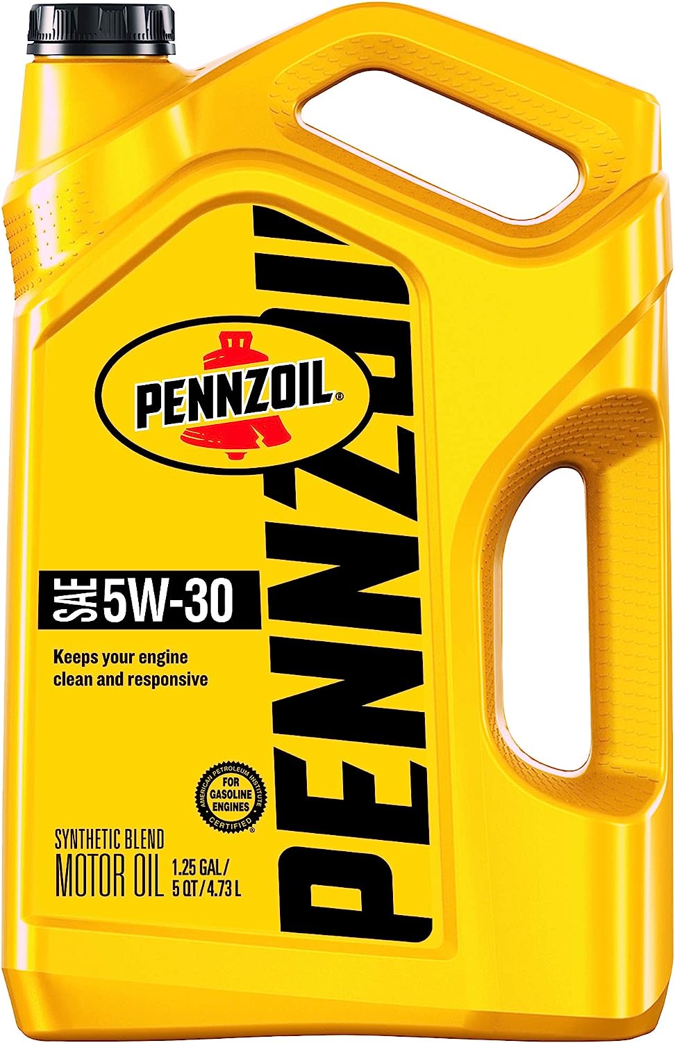 Pennzoil Synthetic Blend 5W-30 Motor Oil (5-Quart, [...]