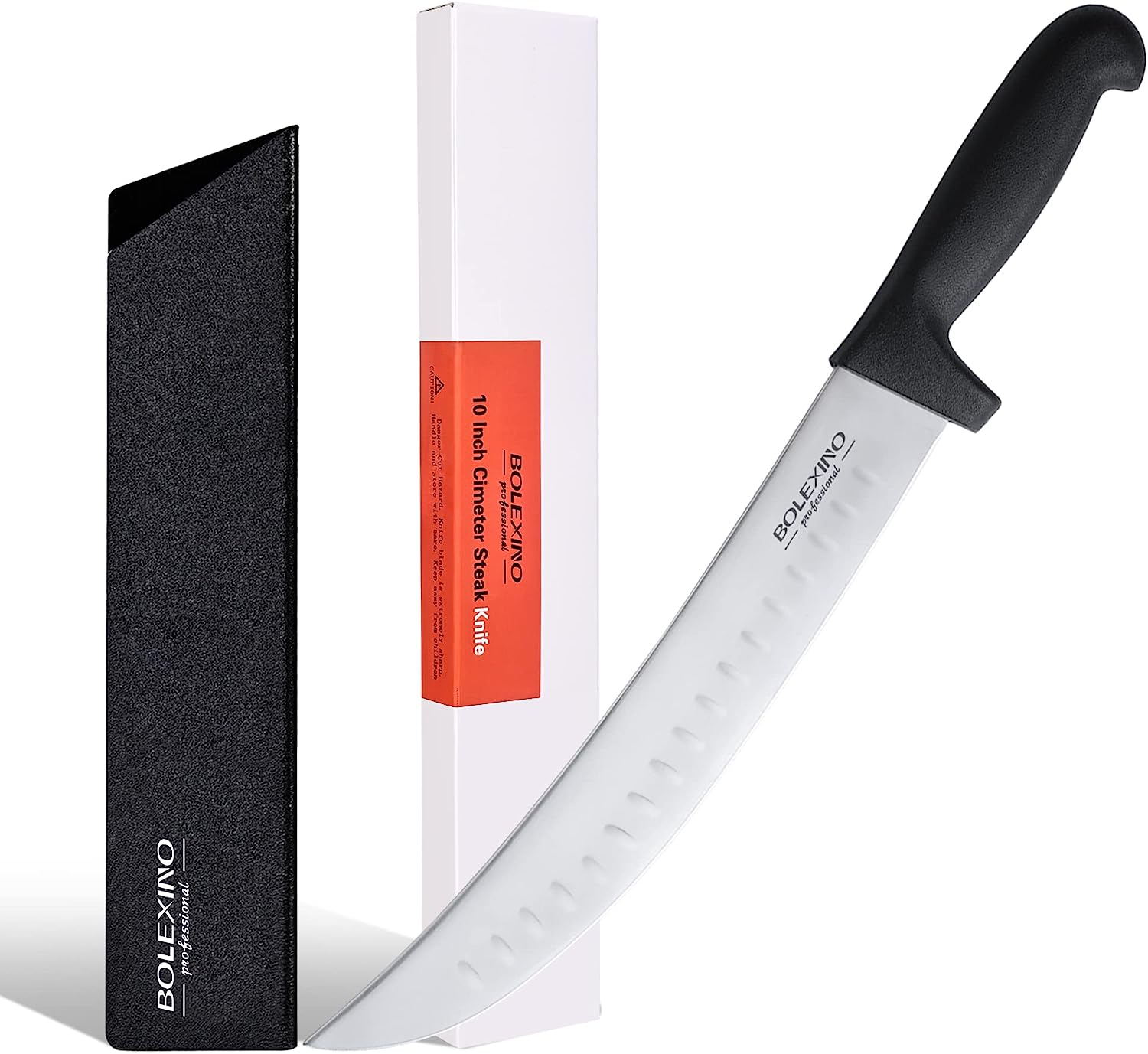 BOLEXINO Curved Cimeter Knife 10 inch W/Comfortable [...]
