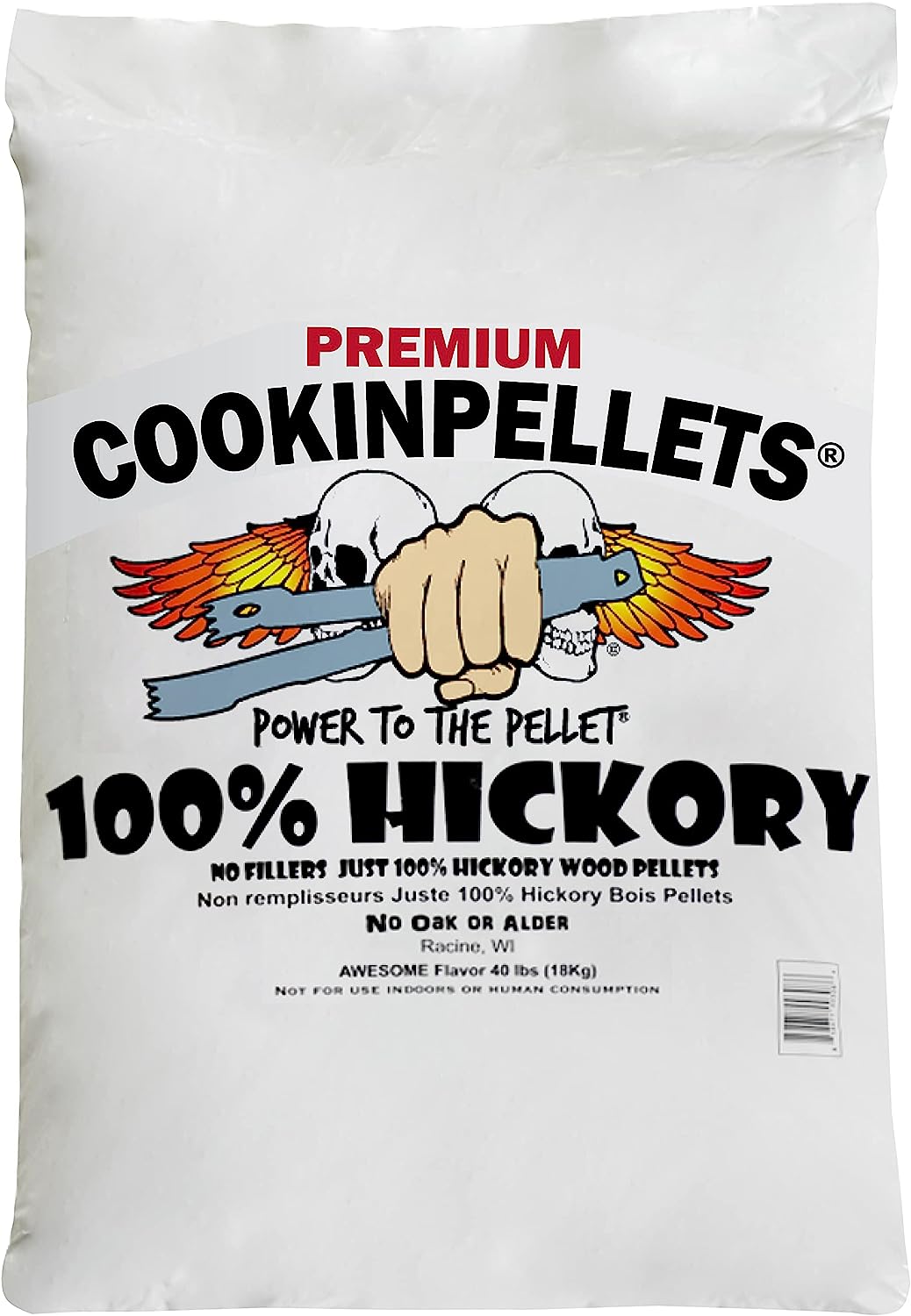 CookinPellets 40H BBQ pellets, Brown