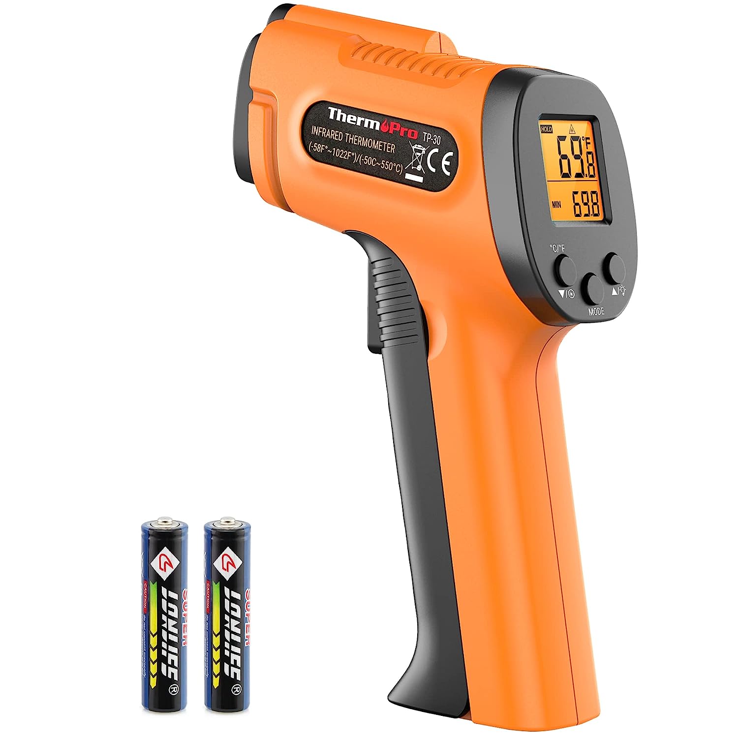 ThermoPro TP30 Digital Infrared Thermometer Gun Non [...]