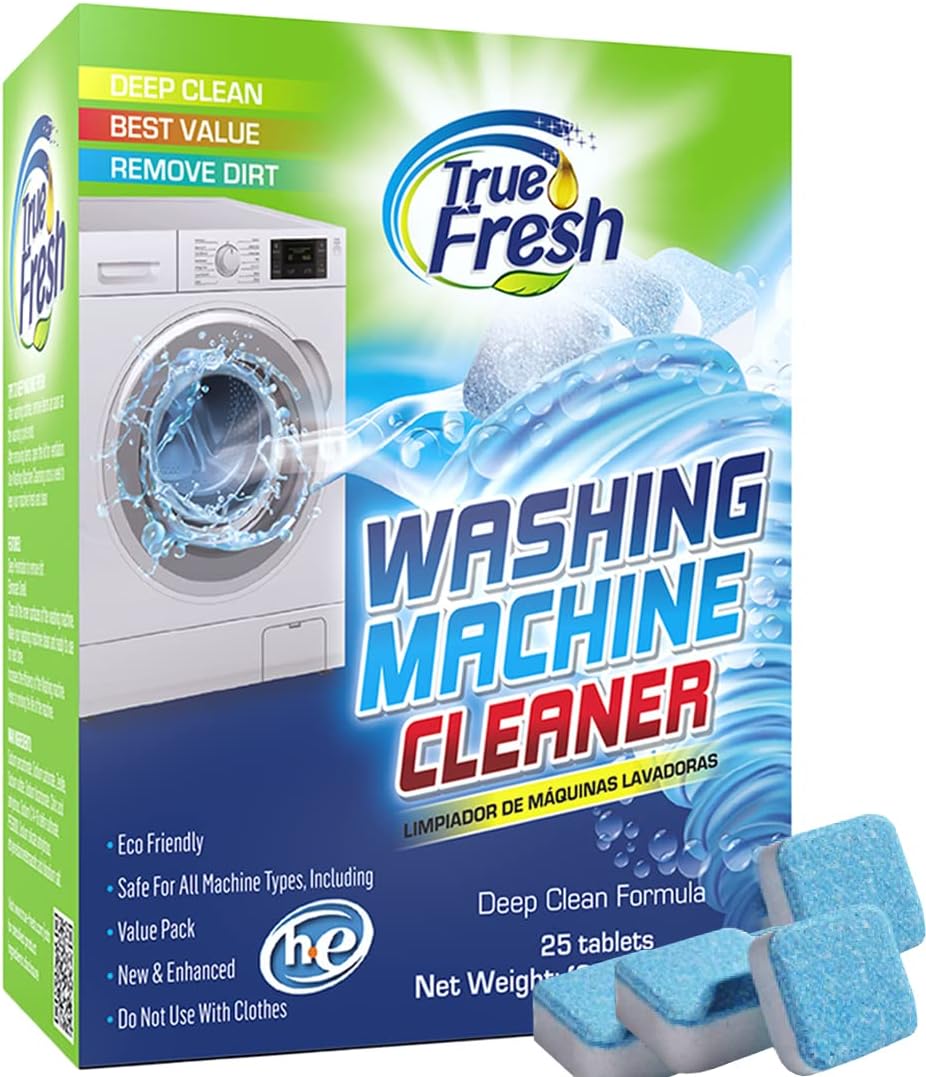 True Fresh Washing Machine Cleaner Tablets, 15g of [...]