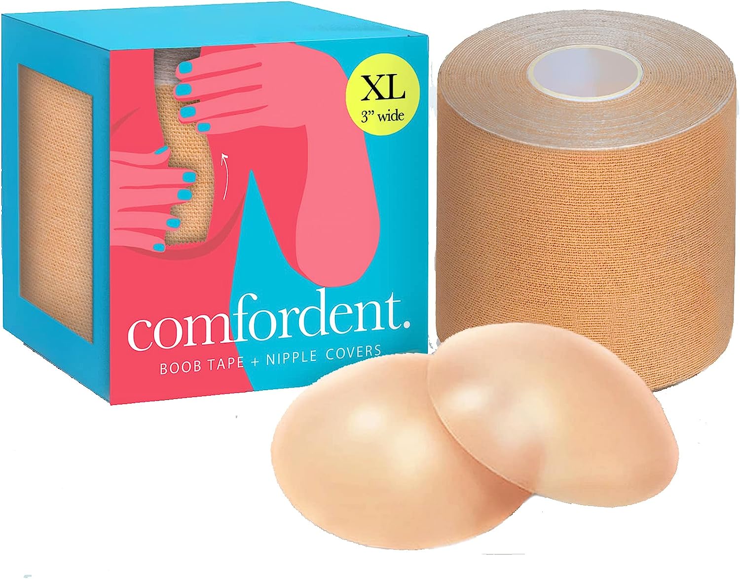 XL Body Tape - 3'' Breast Lift Tape for DD - E cup + [...]