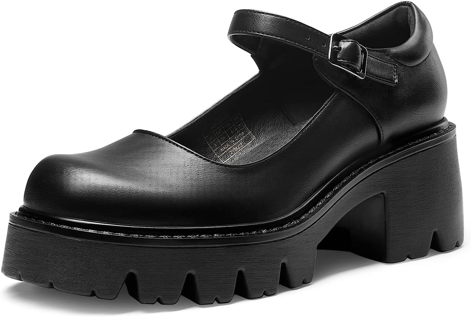 DREAM PAIRS Mary Janes Shoes Women Platform Low Heel [...]