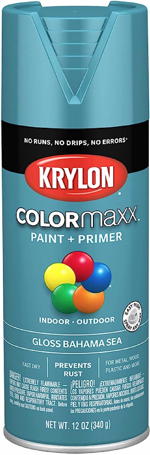 Krylon K05501007 COLORmaxx Spray Paint and Primer for [...]