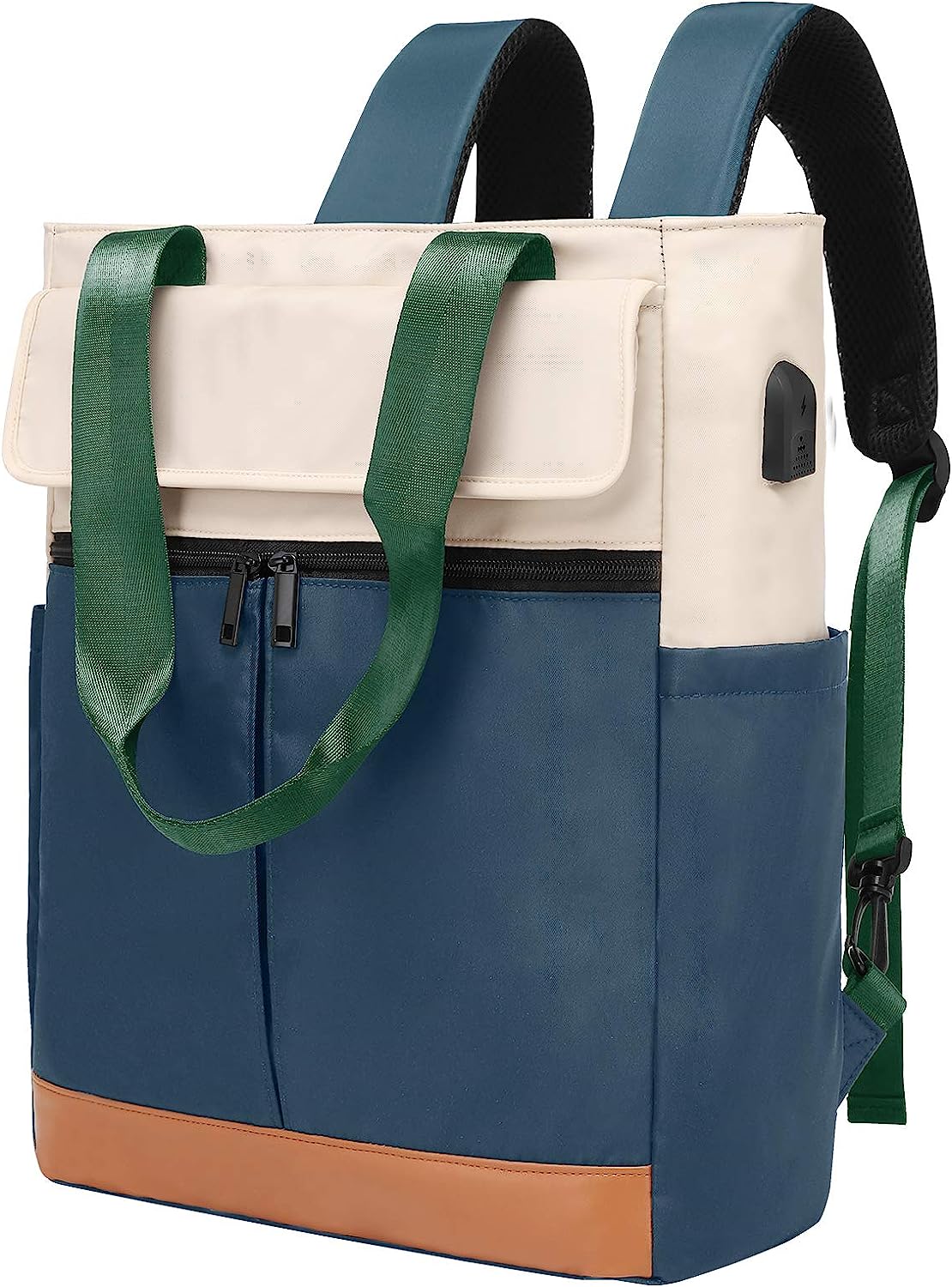 CYUREAY Women's Convertible Daypack Laptop Backpack, [...]