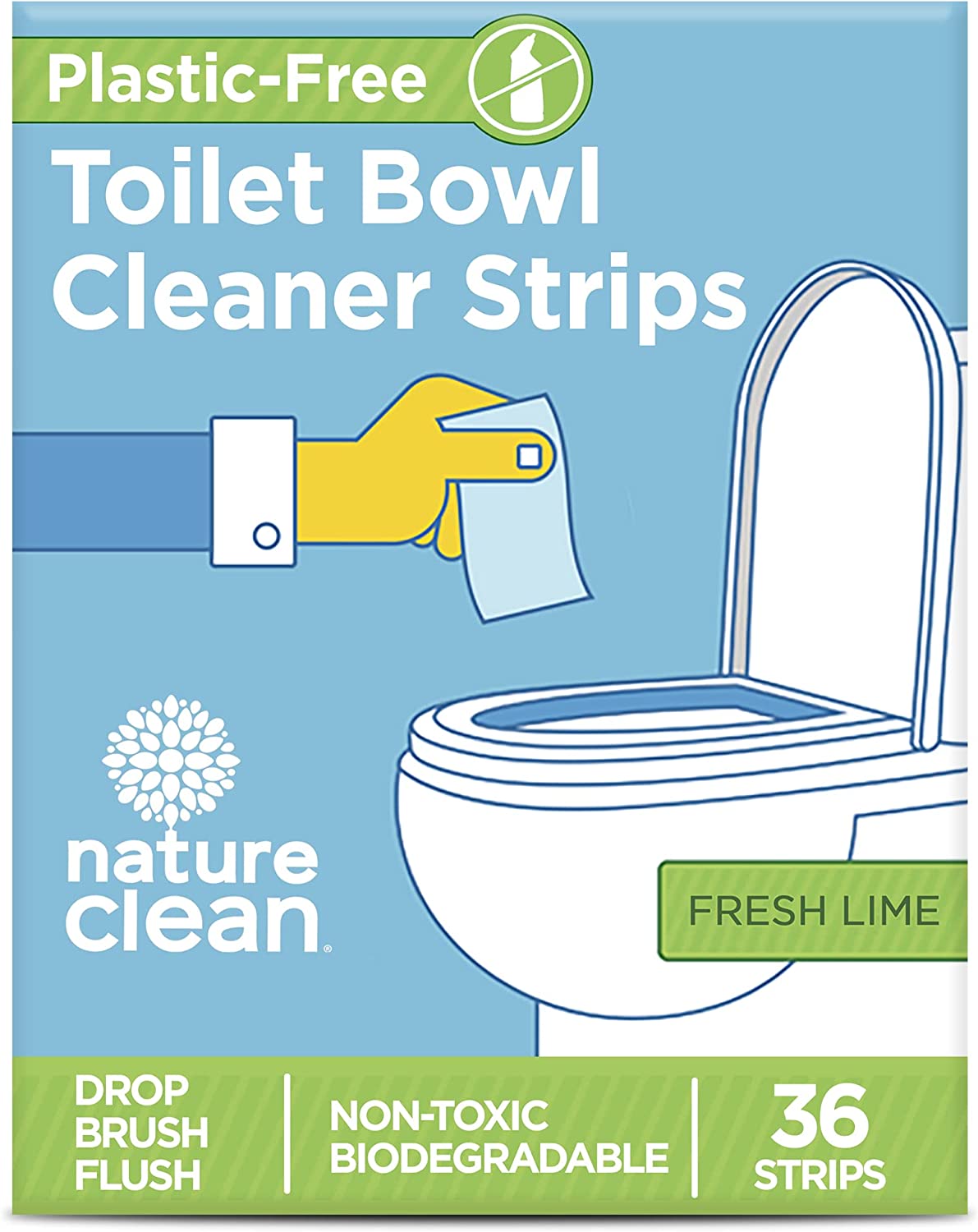 Nature Clean Natural Toilet Bowl Cleaner Strips 36 [...]