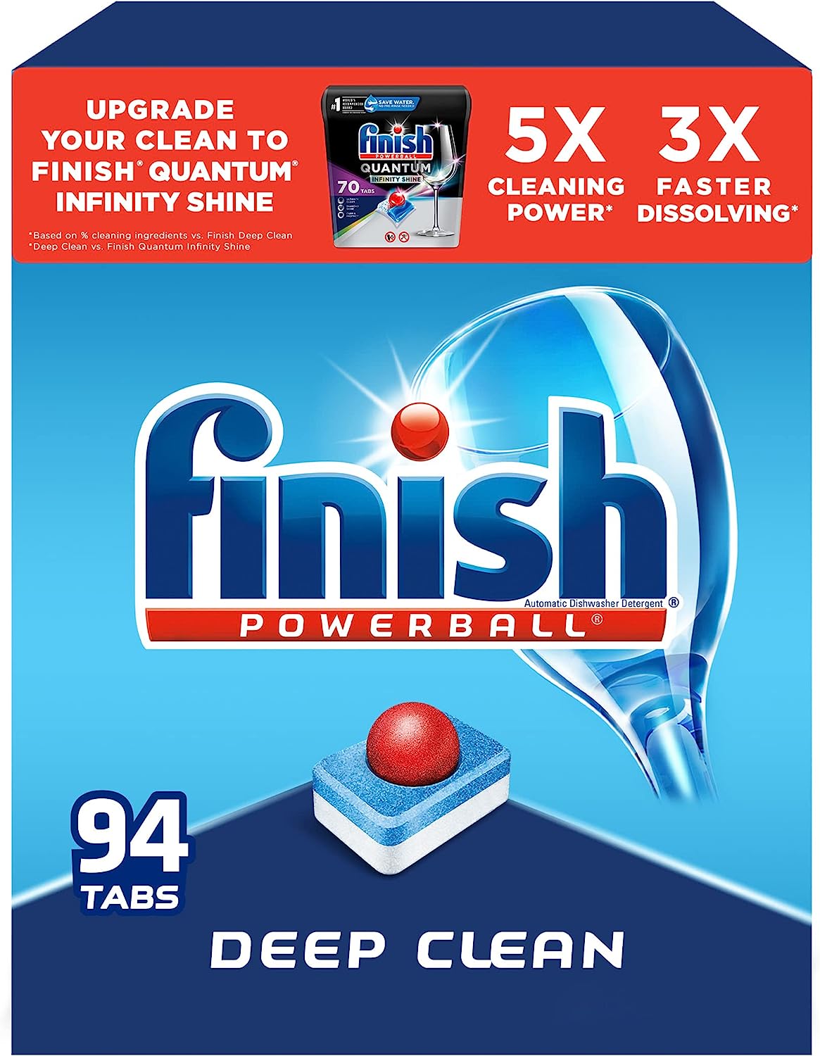 Finish - All in 1 - Dishwasher Detergent - Powerball - [...]