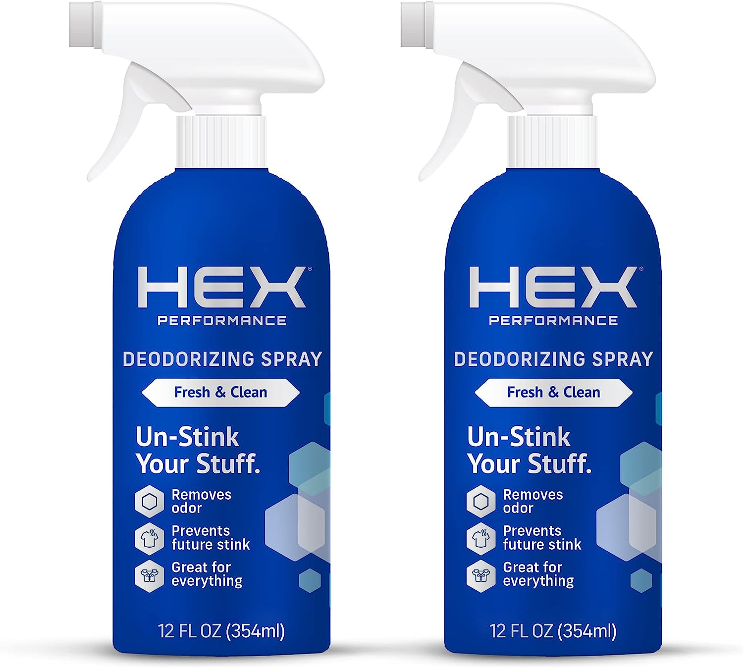 HEX Performance Deodorizing Spray, Fresh & Clean, 12oz [...]