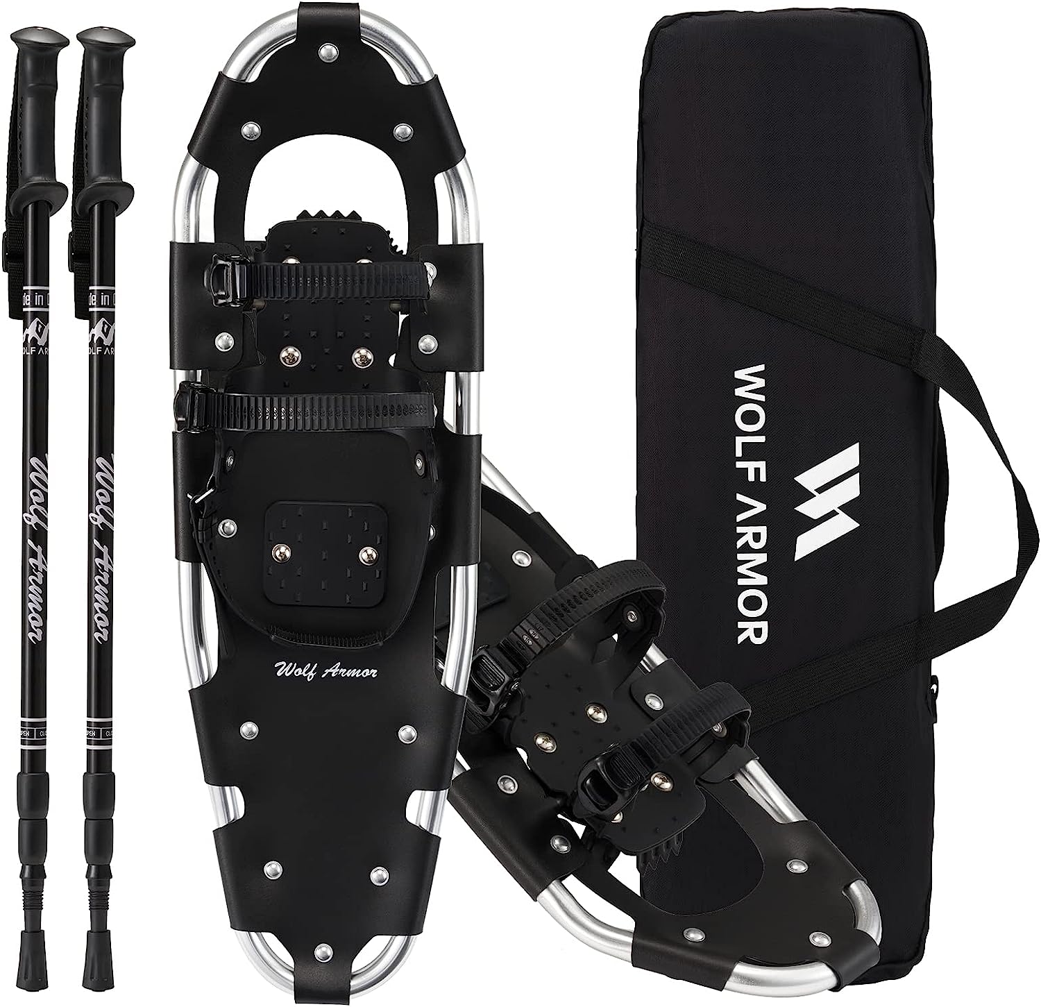 WOLF ARMOR Lightweight Terrain Snowshoes for Men Women [...]