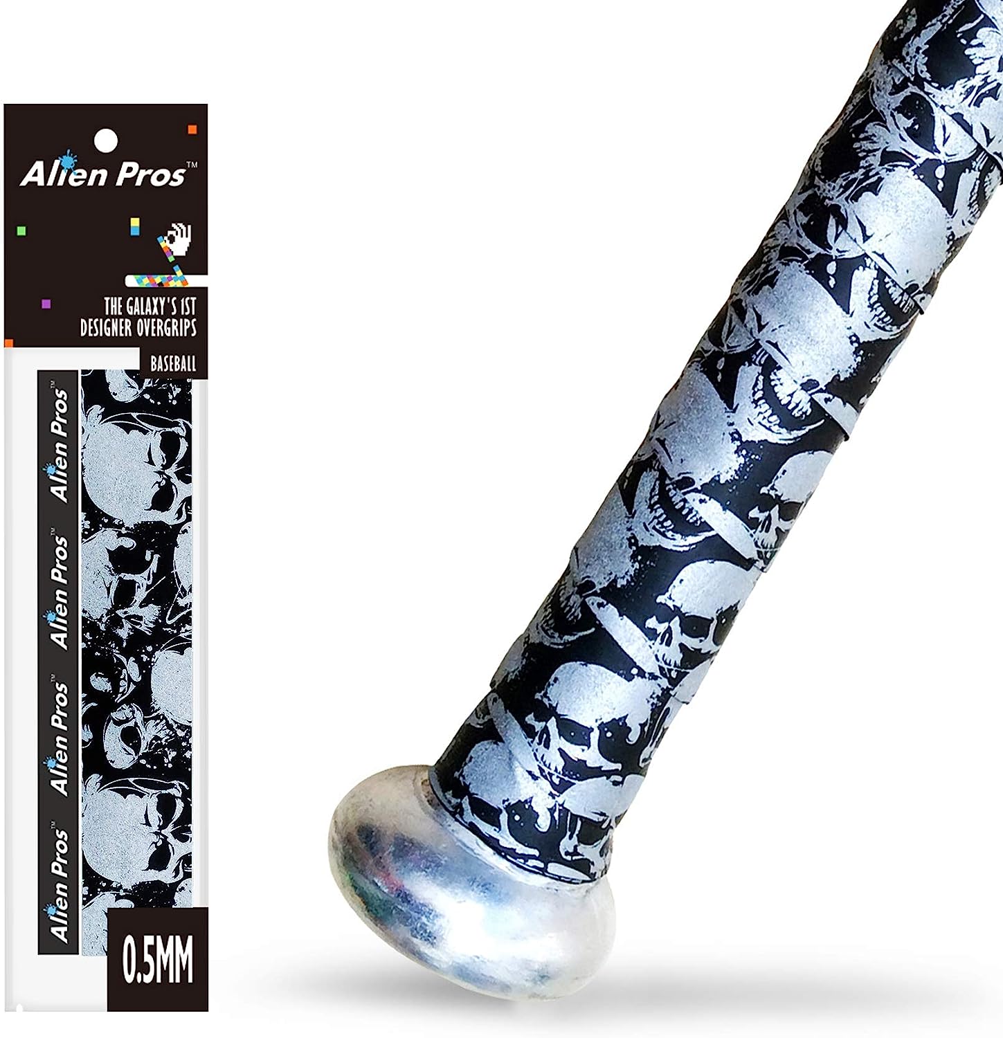 ALIEN PROS Bat Grip Tape for Baseball 0.5MM (1 or 3 [...]