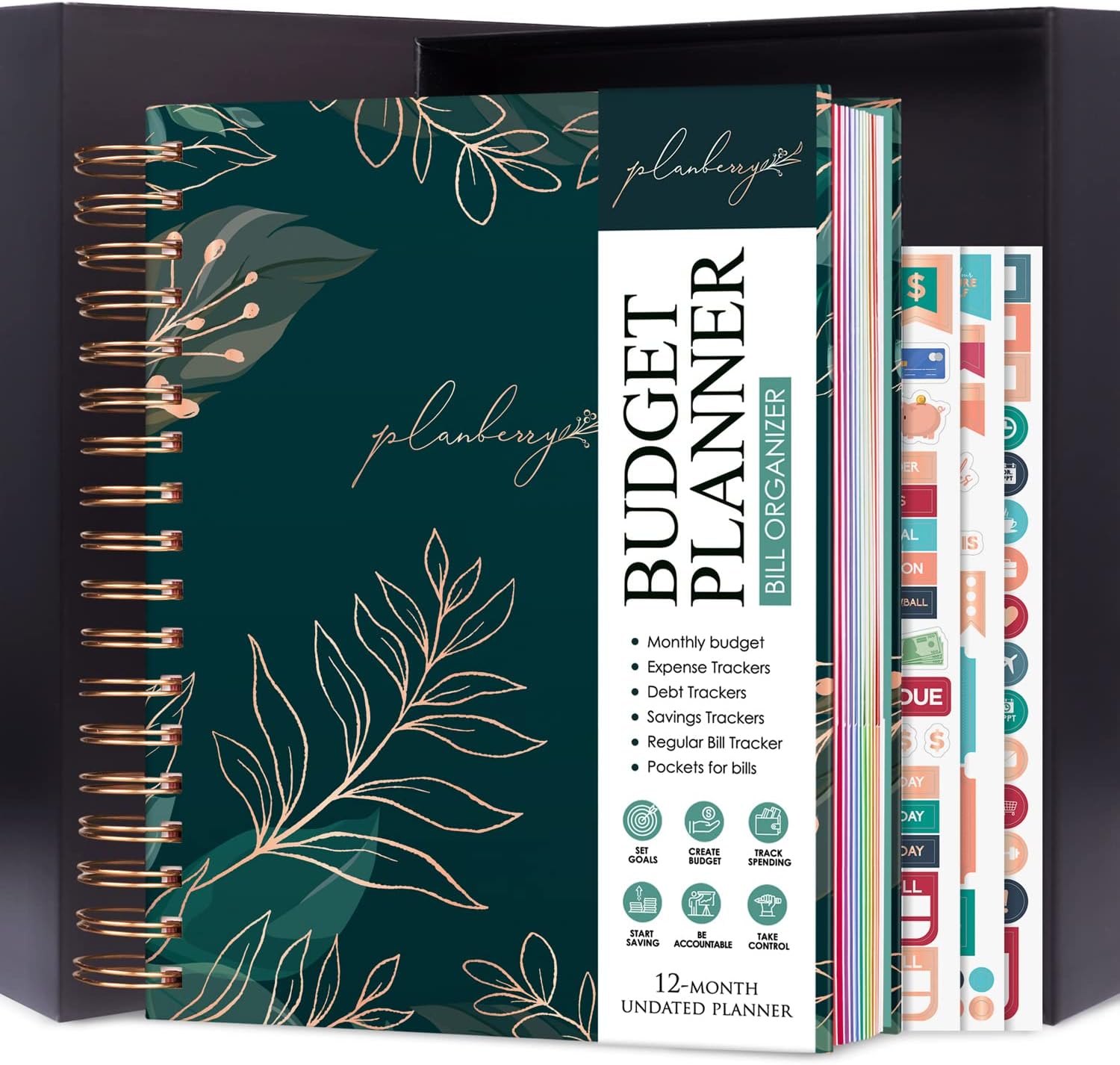 PLANBERRY Large Budget Planner & Monthly Bill [...]