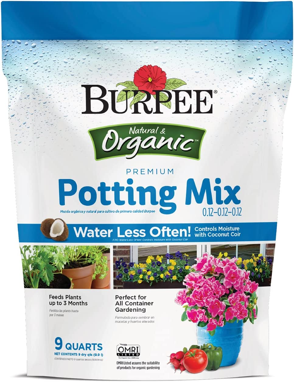 Burpee, 9 Quarts | Premium Organic Potting Natural [...]