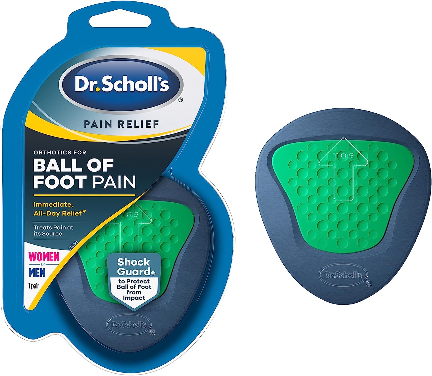 Dr. Scholl's BALL OF FOOT Pain Relief Orthotics (One [...]