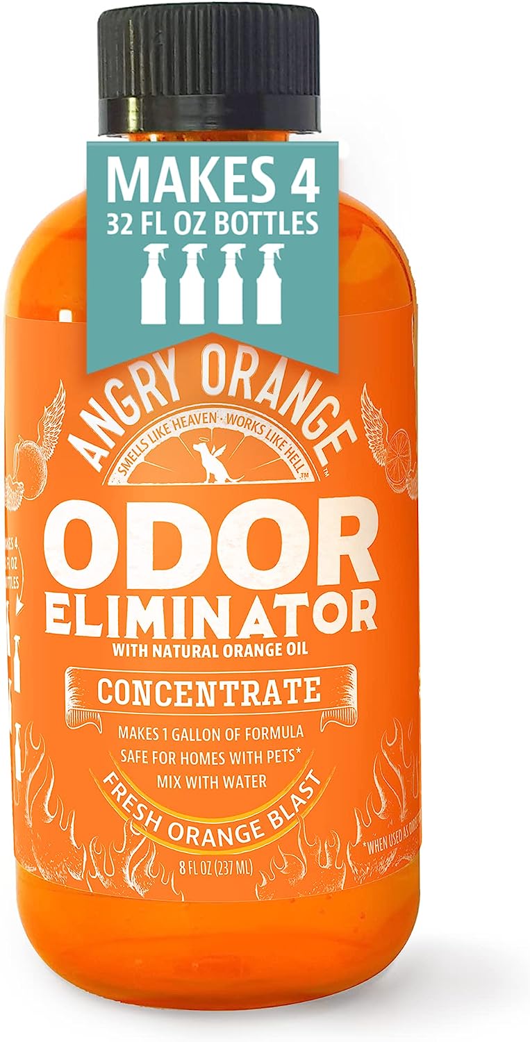 Angry Orange Pet Odor Eliminator for Home - 8oz Dog [...]