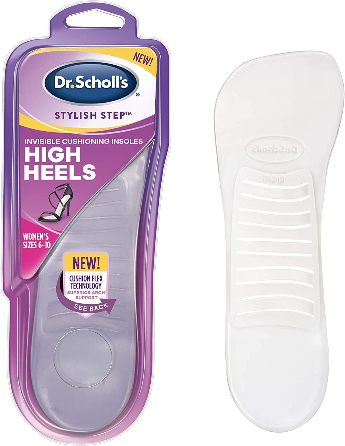 Dr. Scholl's Invisible Cushioning Insoles for High [...]