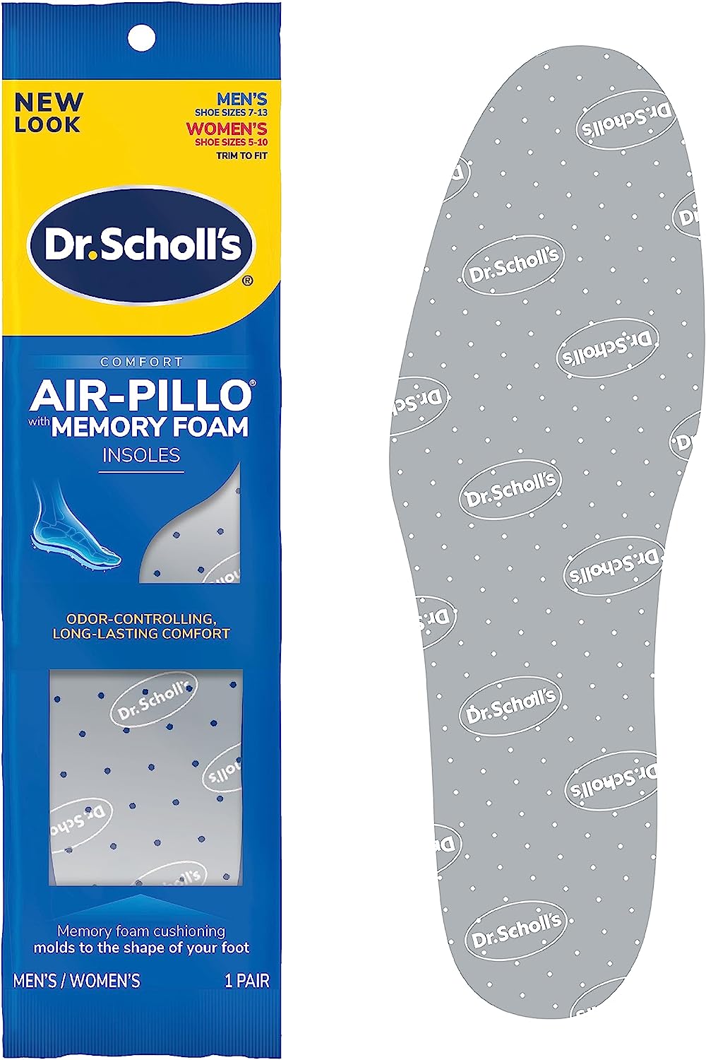Dr. Scholl’s Comfort Double Air-Pillo Insoles, Men’s [...]