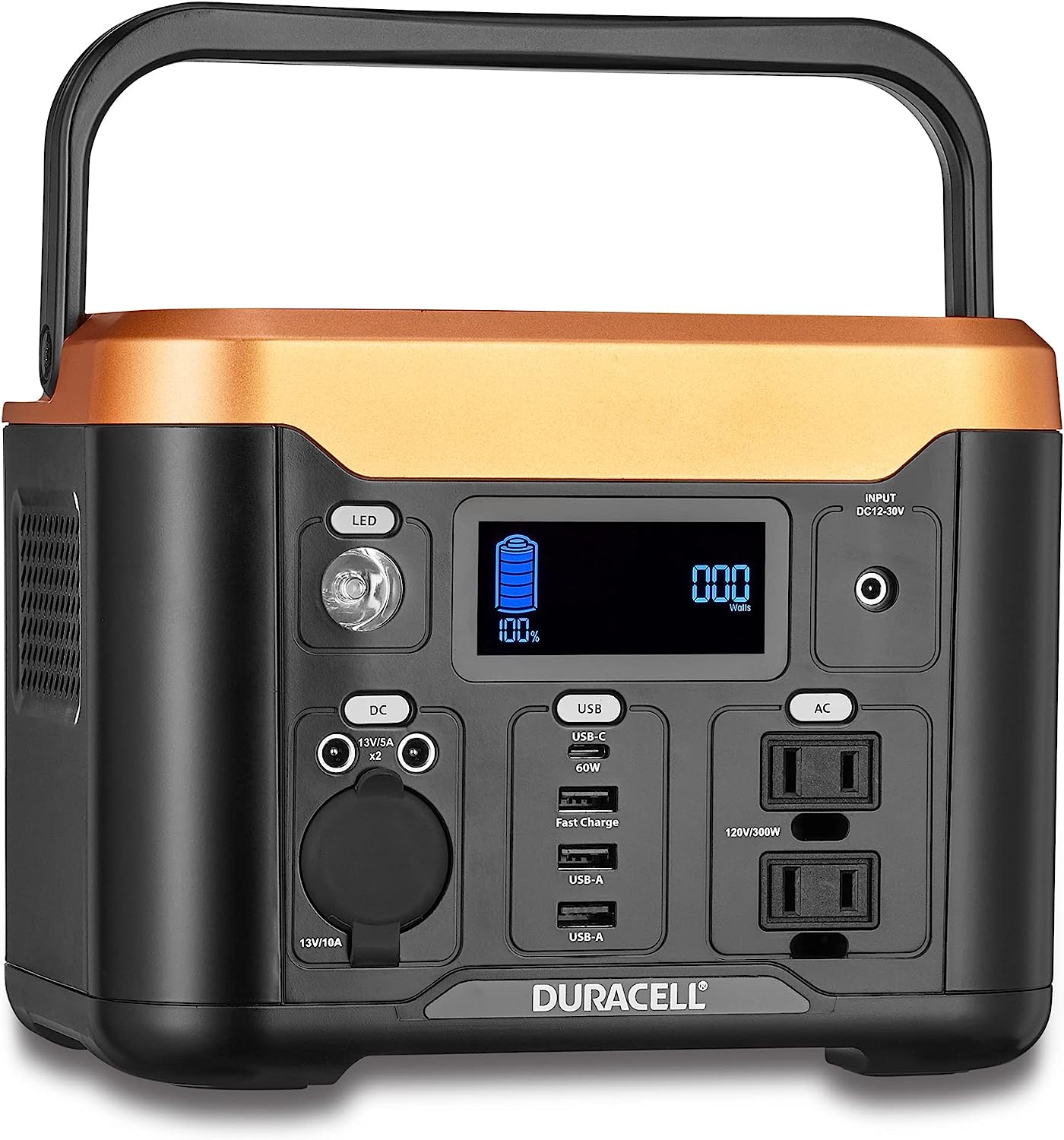 Duracell Portable Power Station 300W (292Wh/120V) [...]