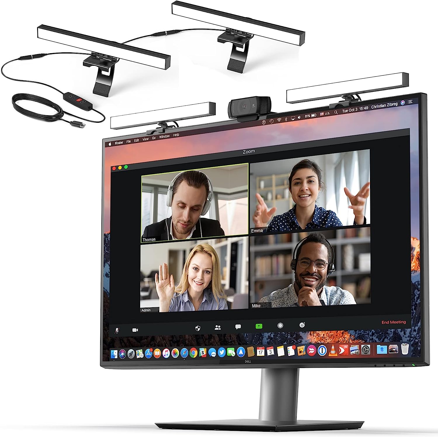 HumanCentric Video Conference Lighting - Webcam Light [...]