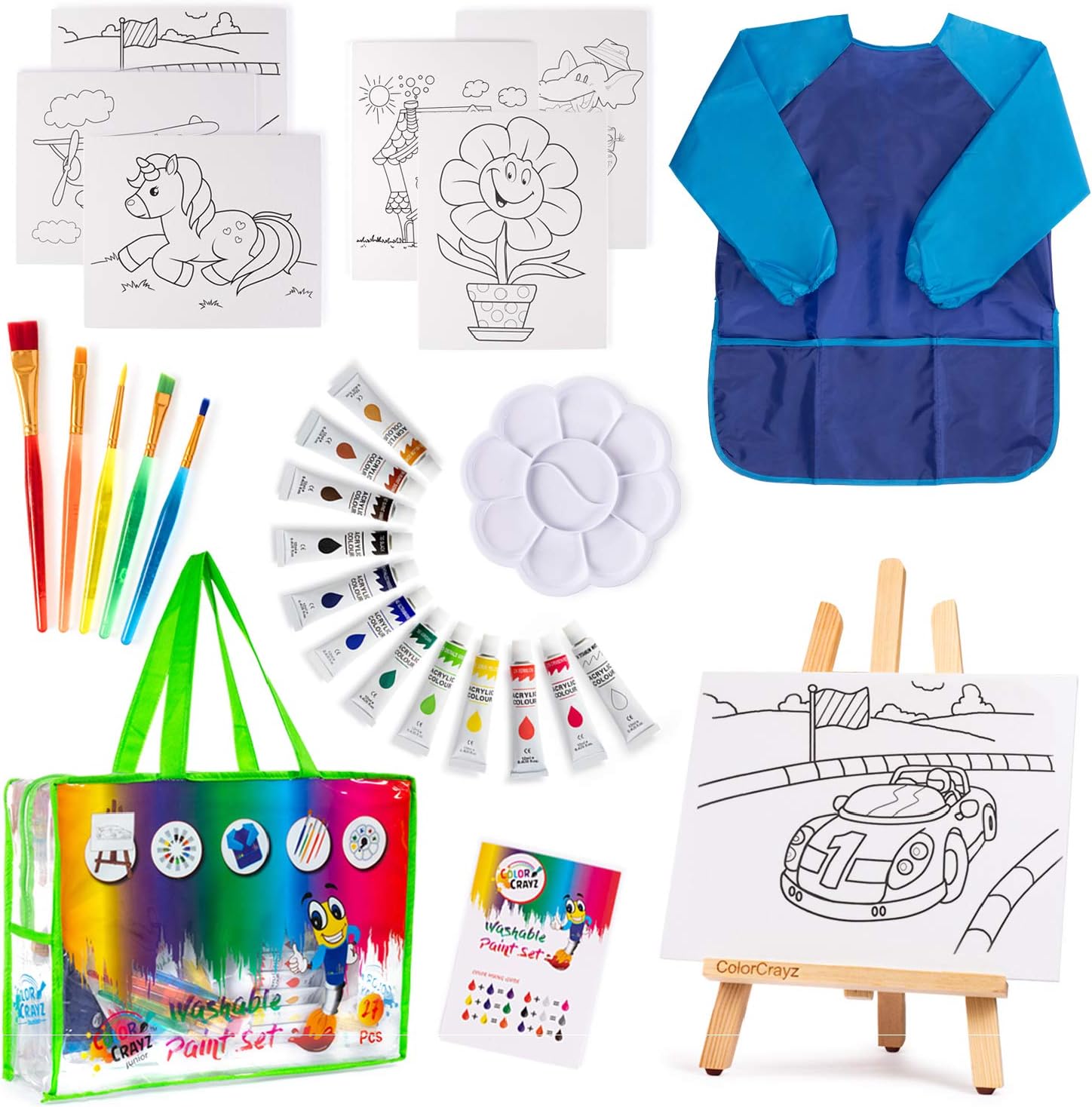 Paint Set for Kids - 27 Piece Art Kit for Girls & Boys [...]
