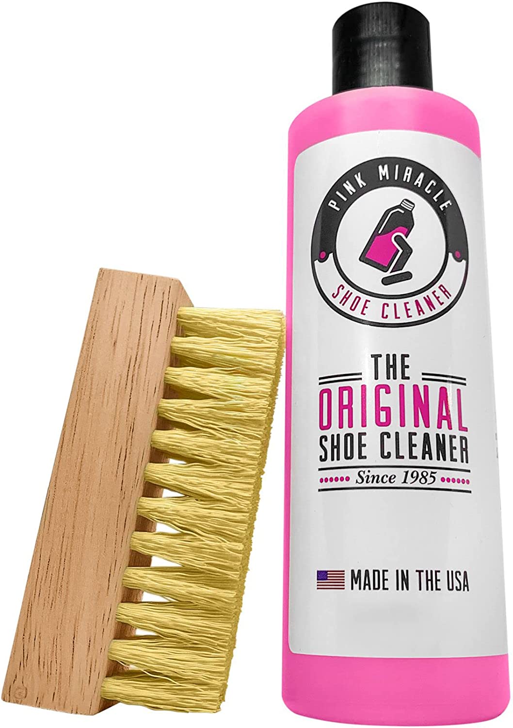 Pink Miracle Shoe Cleaner Kit with Bottle and Brush [...]