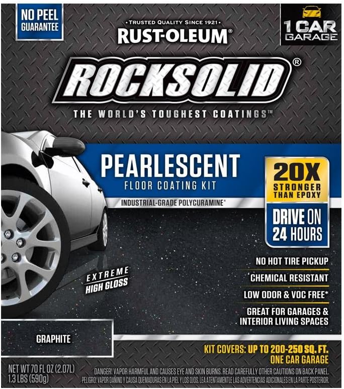Rust-Oleum 306328 RockSolid Pearlescent 1 Car Garage [...]