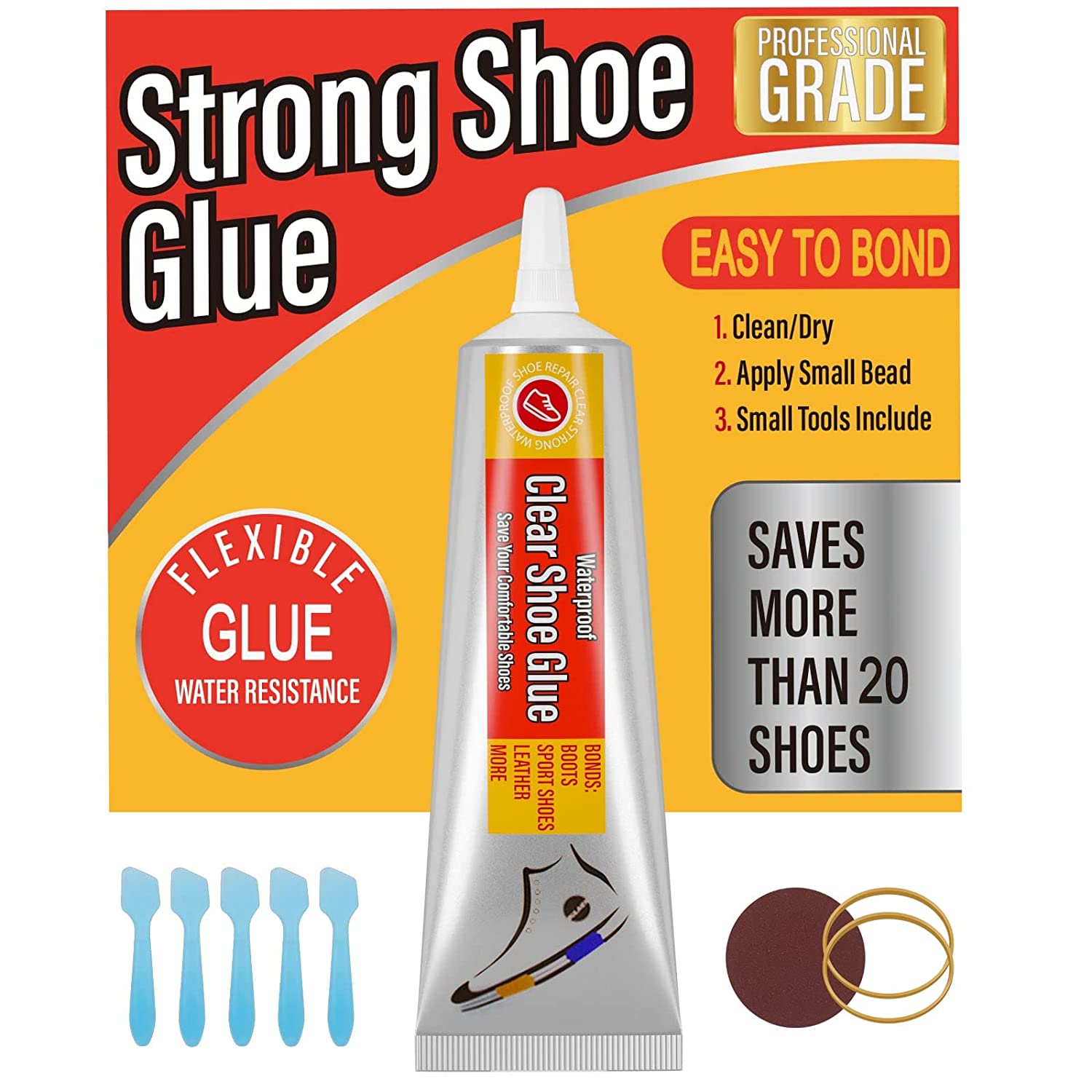 Shoe Glue Sole Repair Adhesive, Evatage Waterproof [...]