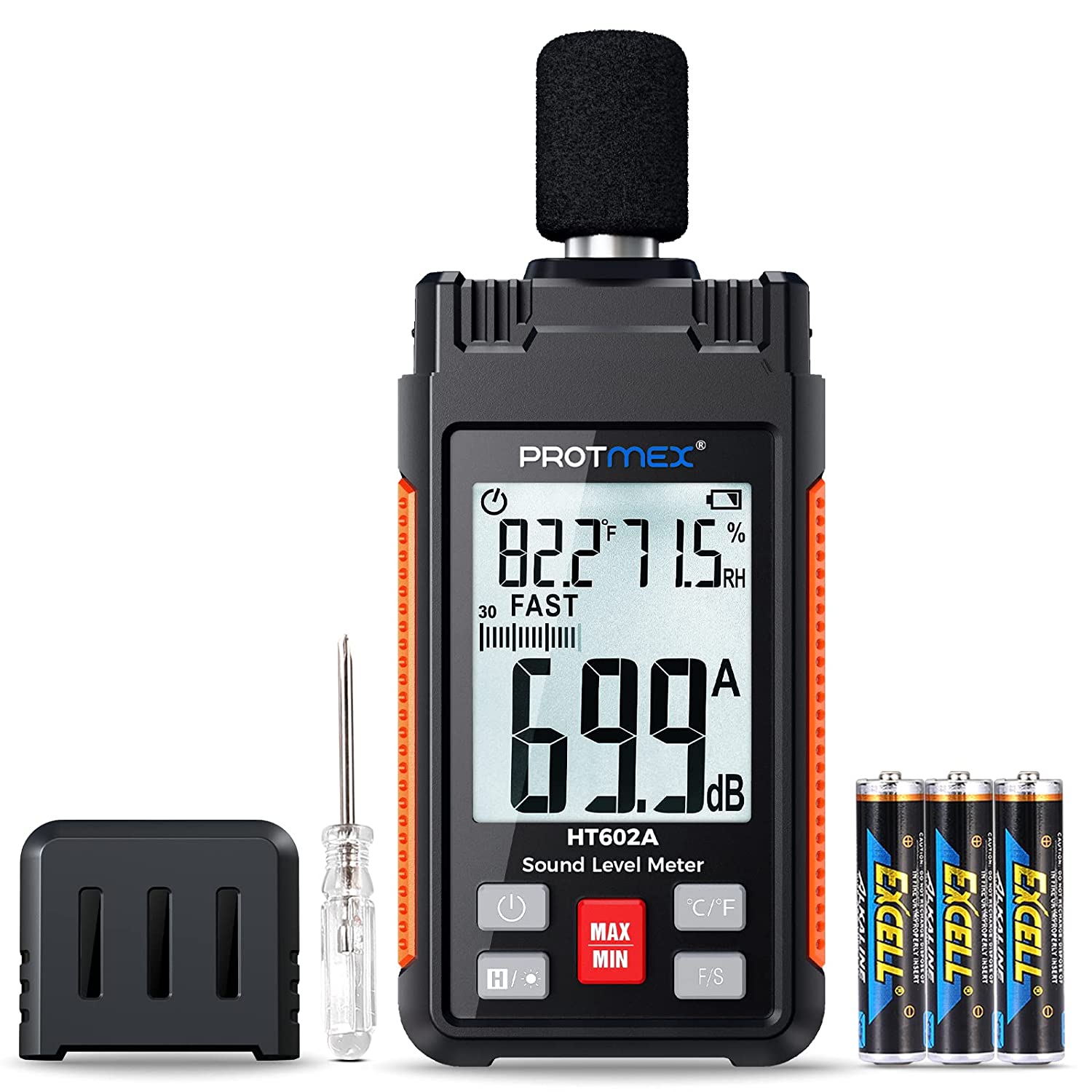 Protmex Decibel Meter,HT602A Sound Level Meter with [...]
